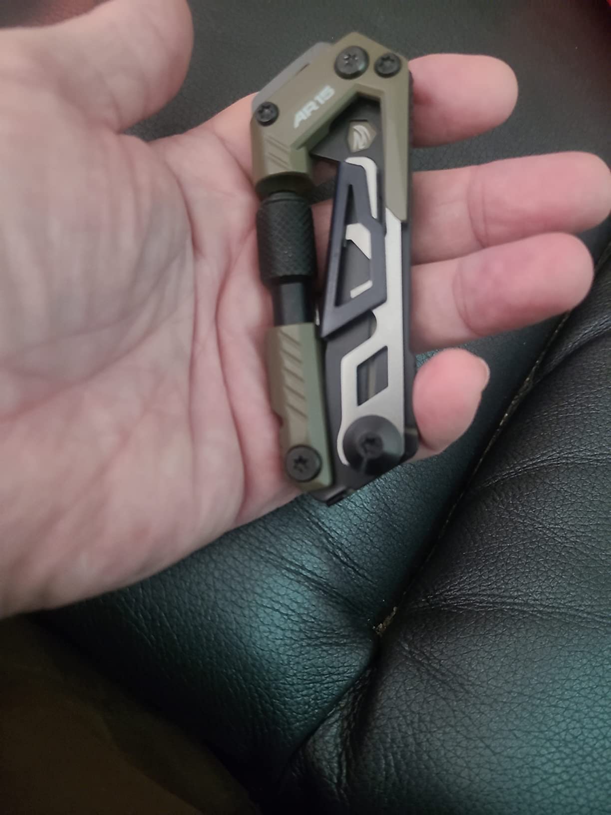 Real Avid Gun Multi Tool CORE: Tactical Rifle Tool & EDC Tools, Gun Accessories & Utility Tool Kit for Gun Maintenance, Includes Carbon Removal Tool & Front Sight Adjuster, 15 customer photo 2