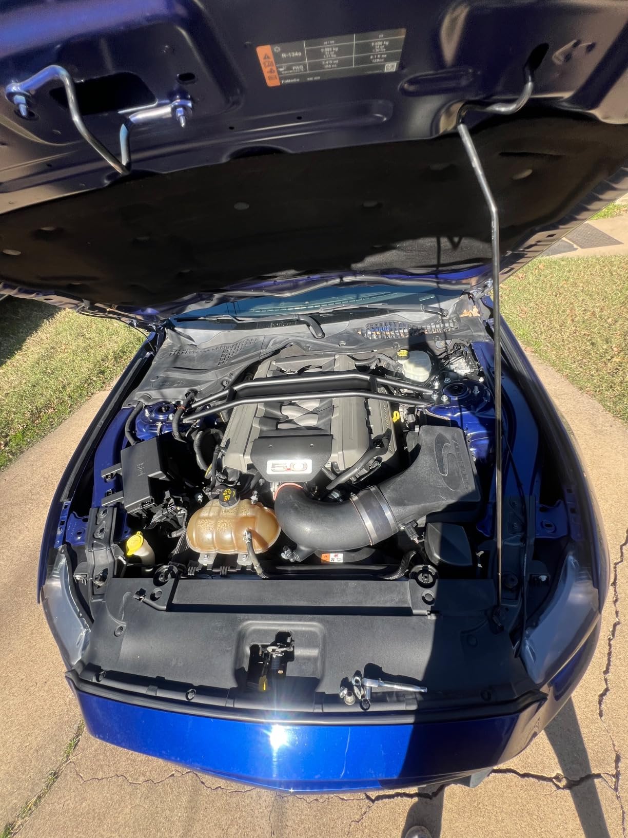 Strut Tower Brace in Polished - Handling Upgrade Fits Ford Mustang GT/EcoBoost 2015-2020 customer photo 1