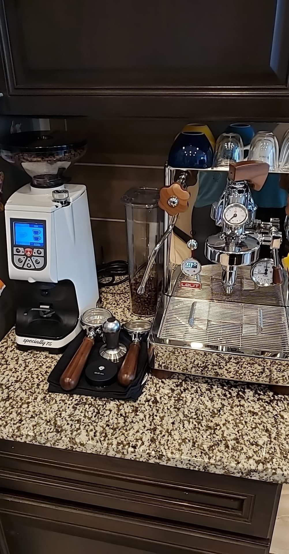 Eureka Atom Specialty 75 Commercial Espresso Grinder - Short Hopper | 75mm Flat Burrs | Silent Technology | Timed Dosing | Stepless | (Chrome) customer photo 1