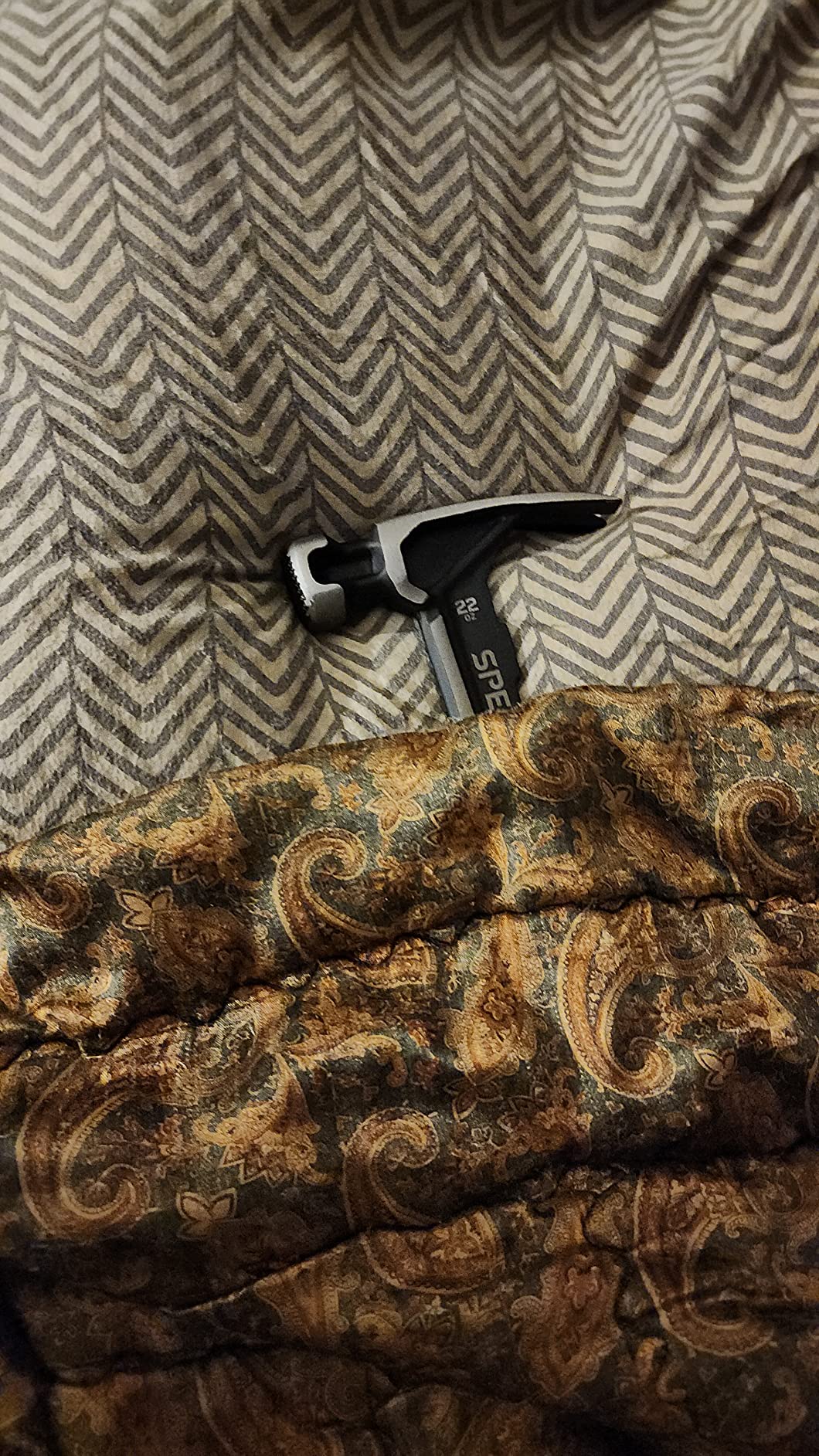 Spec Ops Tools Framing Hammer, 22 oz, Rip Claw, Milled Face, Shock-Absorbing Grip, 3% Donated to Veterans Black/Tan customer photo 2