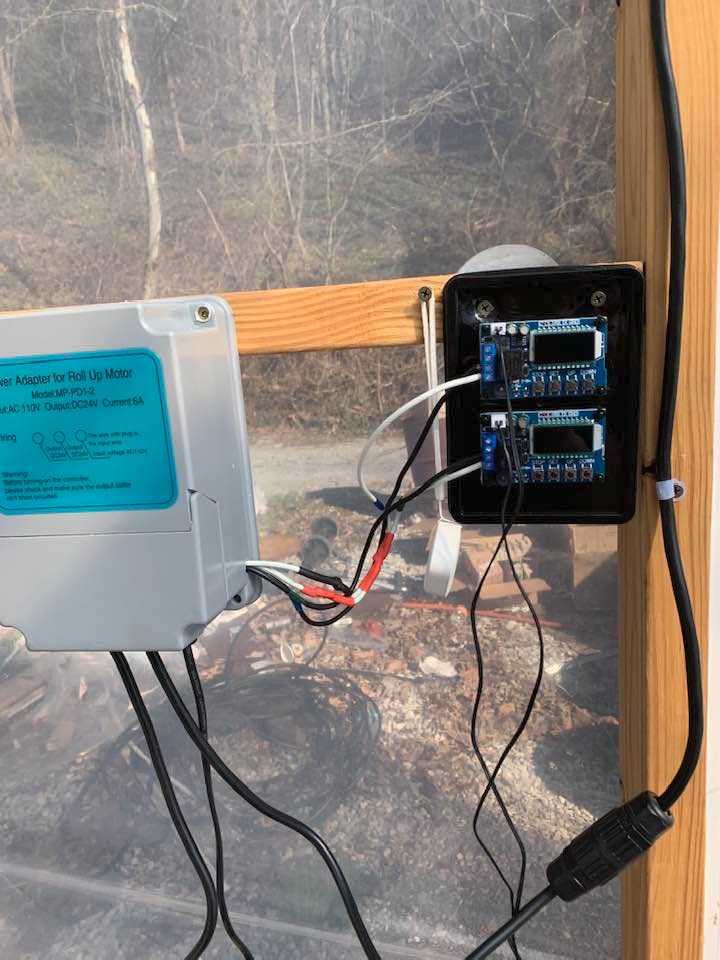 UYGALAXY Greenhouse Roll Up Motor Controller for Venting customer photo 1