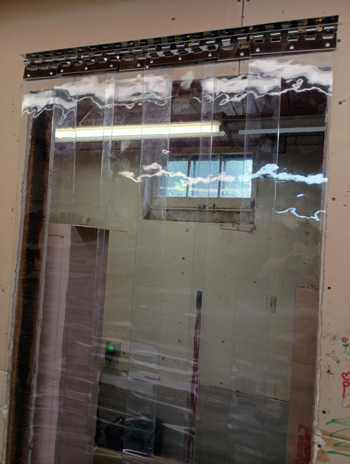 VIZ-PRO 6PCS Freezer Strip Door Curtain, 84
