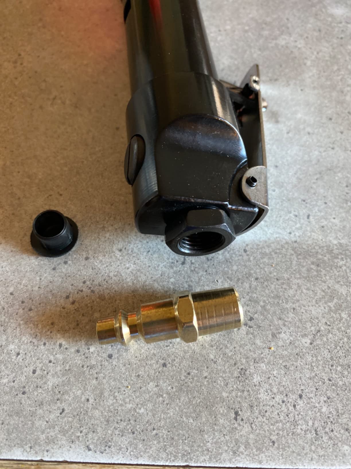 Compact Air Needle Scaler Air Powered Pneumatic Rust Paint Weld Removal Tool customer photo 2