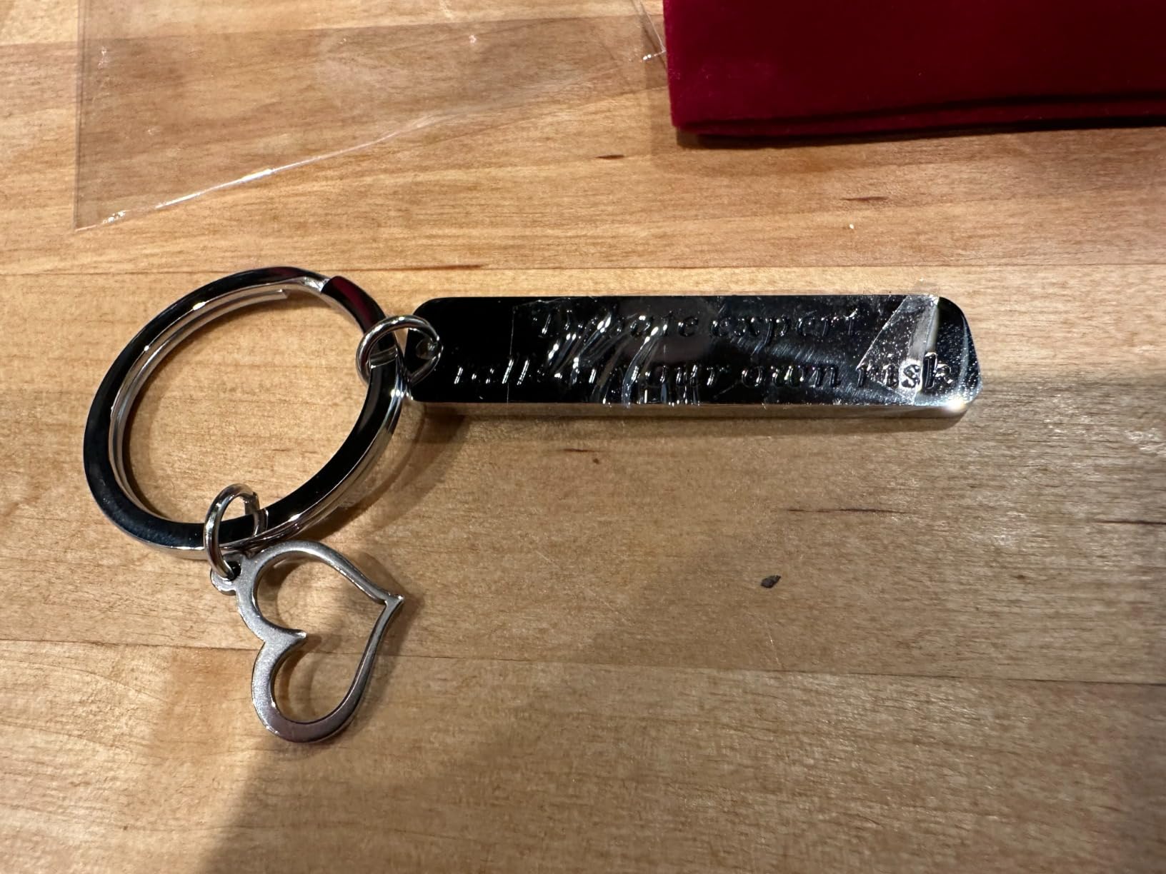HOLLP Funny Debater Keychain Speech and Debate Team Gifts Debater Gifts for Debater customer photo 2