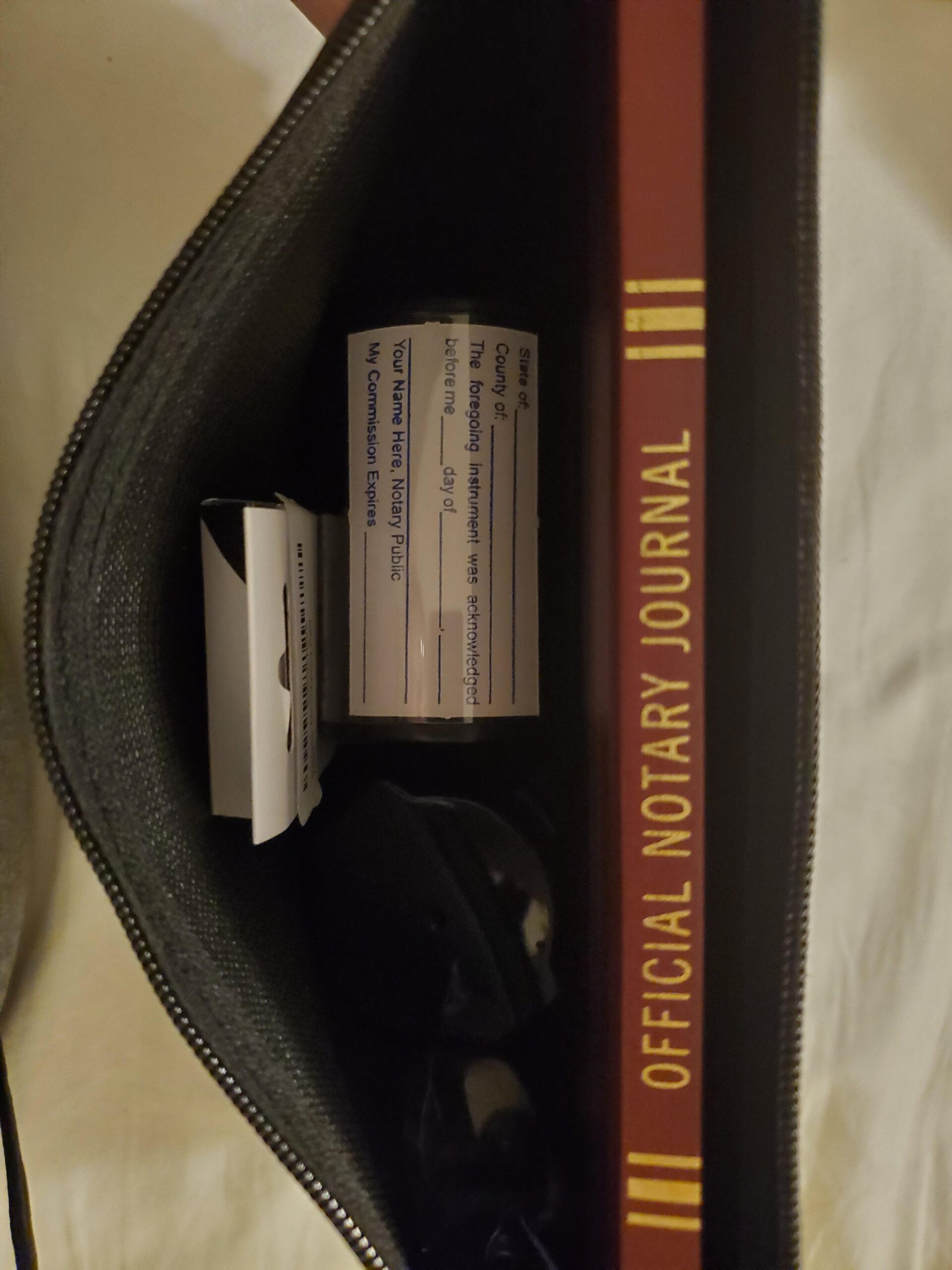 ExcelMark Notary Bag and Lock Kit customer photo 2
