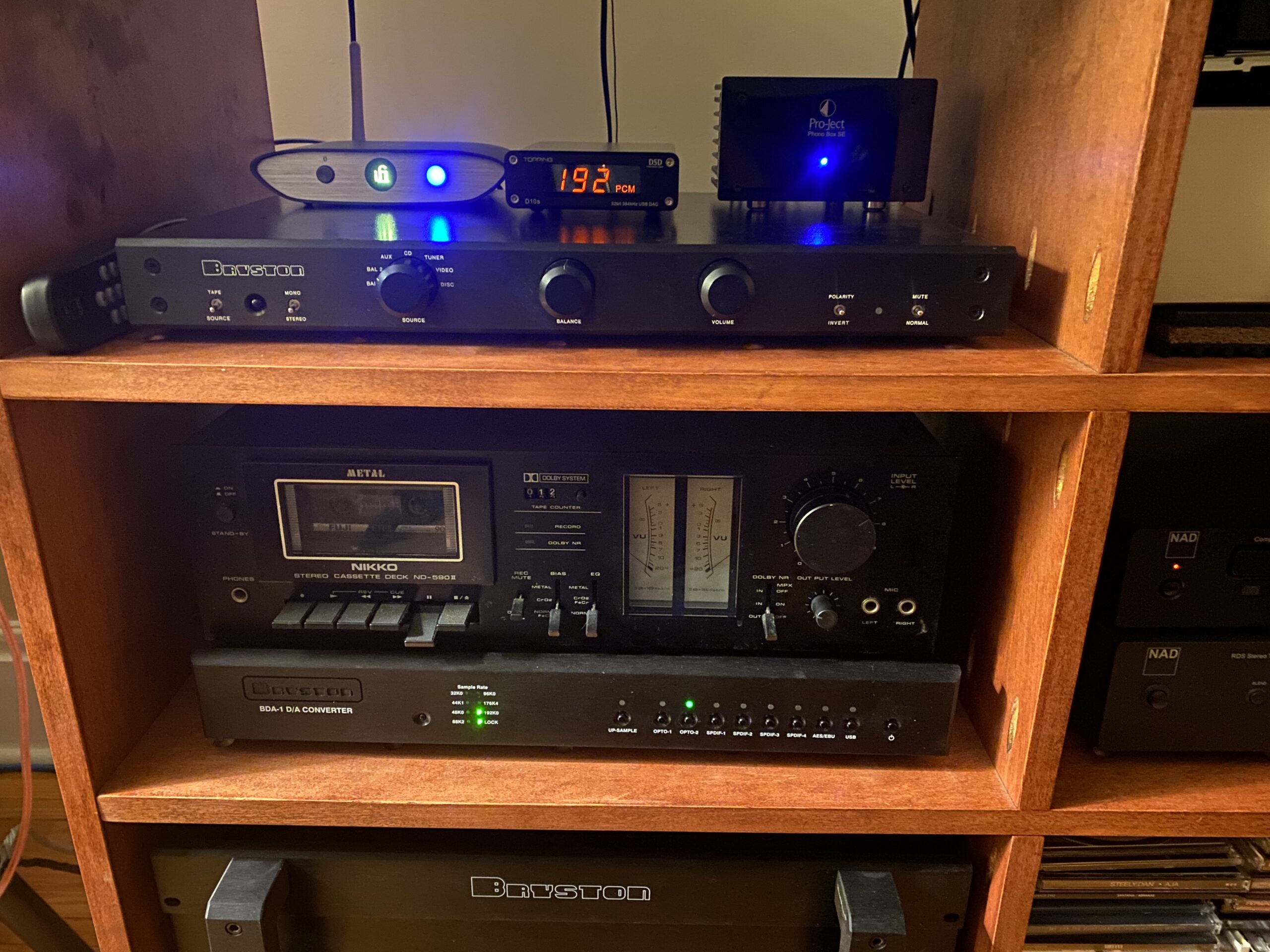TOPPING D10s USB DAC, XMOS XU208 ES9038Q2M DSD256 PCM 32Bit/384kHz, USB to RCA Coaxial and Optical Outputs, Hi-Res Audio Decoder for Desktop PC/Phone (D10S-Black) customer photo 2