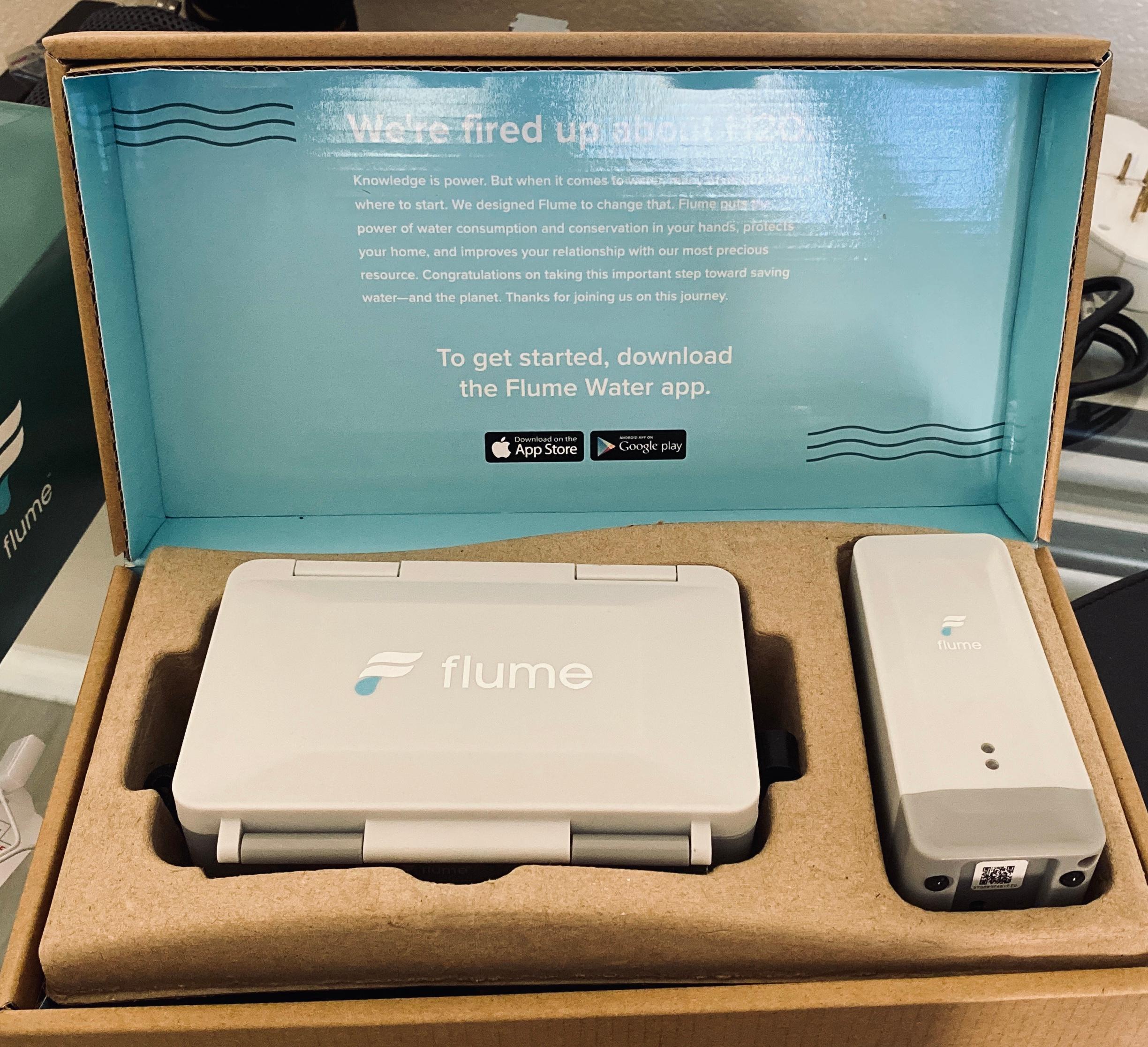Flume 2 Smart Home Water Monitor & Leak Detector - WiFi Connected, Real-Time Usage Tracking & Alerts - Works with Compatible Residential Water Meters customer photo 2