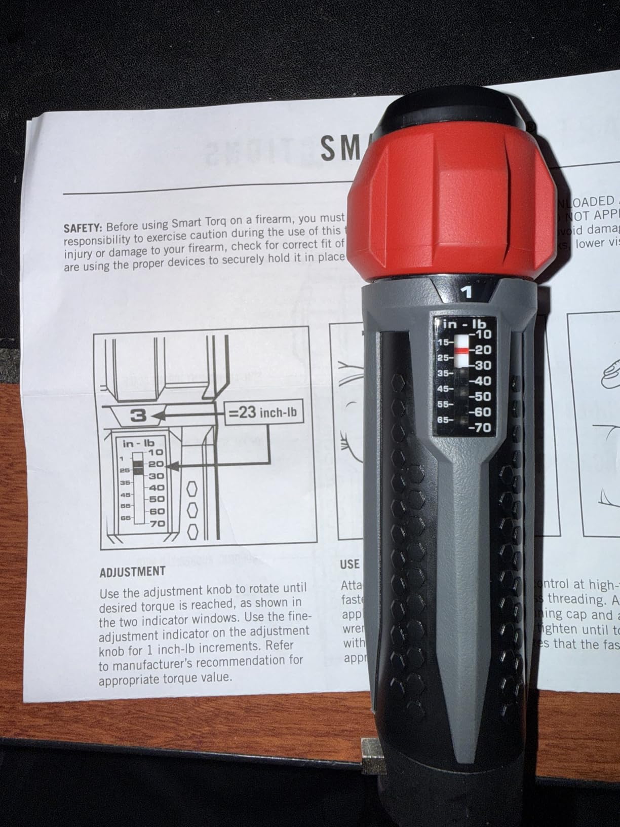 Real Avid Gunsmithing Torque Wrench Kit | All in One Torq Driver Tool with Screwdriver Bit Set & Accurate 1 Inch/Pound Setting for Precision Scope Mounting. Premium KIT. customer photo 1
