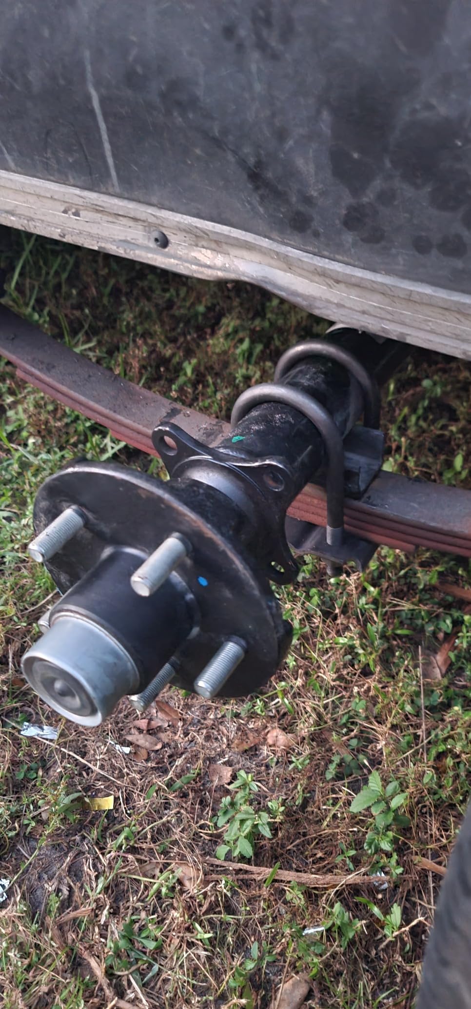 3.5k TK Trailer Axle - 3500 lb Idler 5 Lug - Dexter Compatible, 89