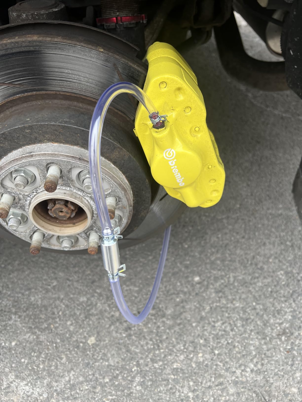Brake Bleeder Hose - One Way Check Valve Tube Bleeding Tool Kit for Motorcycle Clutch customer photo 2
