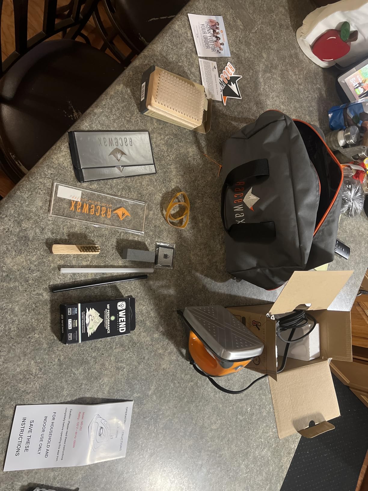 RaceWax Diamond Ski Snowboard Wax Tuning Kit customer photo 2