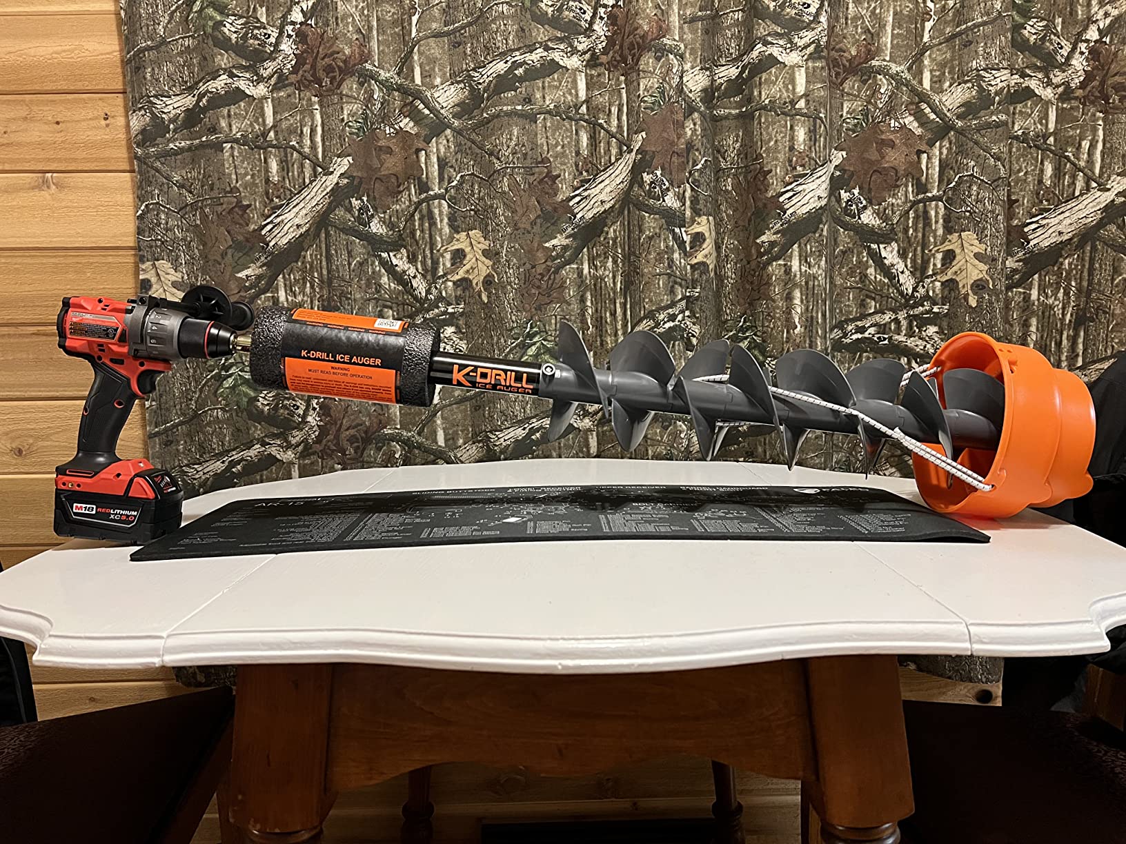 K-Drill 6 Inch Ice Auger (Auger Only) customer photo 1