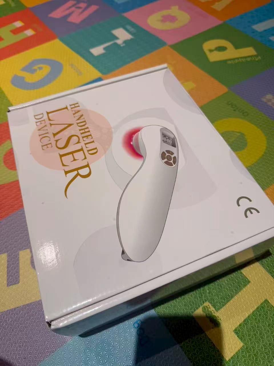 Portable Handheld Cold Laser Light Therapy Device for Humans & Dogs, Red Light Therapy for Body Pain Relief,with Pulse Function(808nm&650nm) customer photo 2