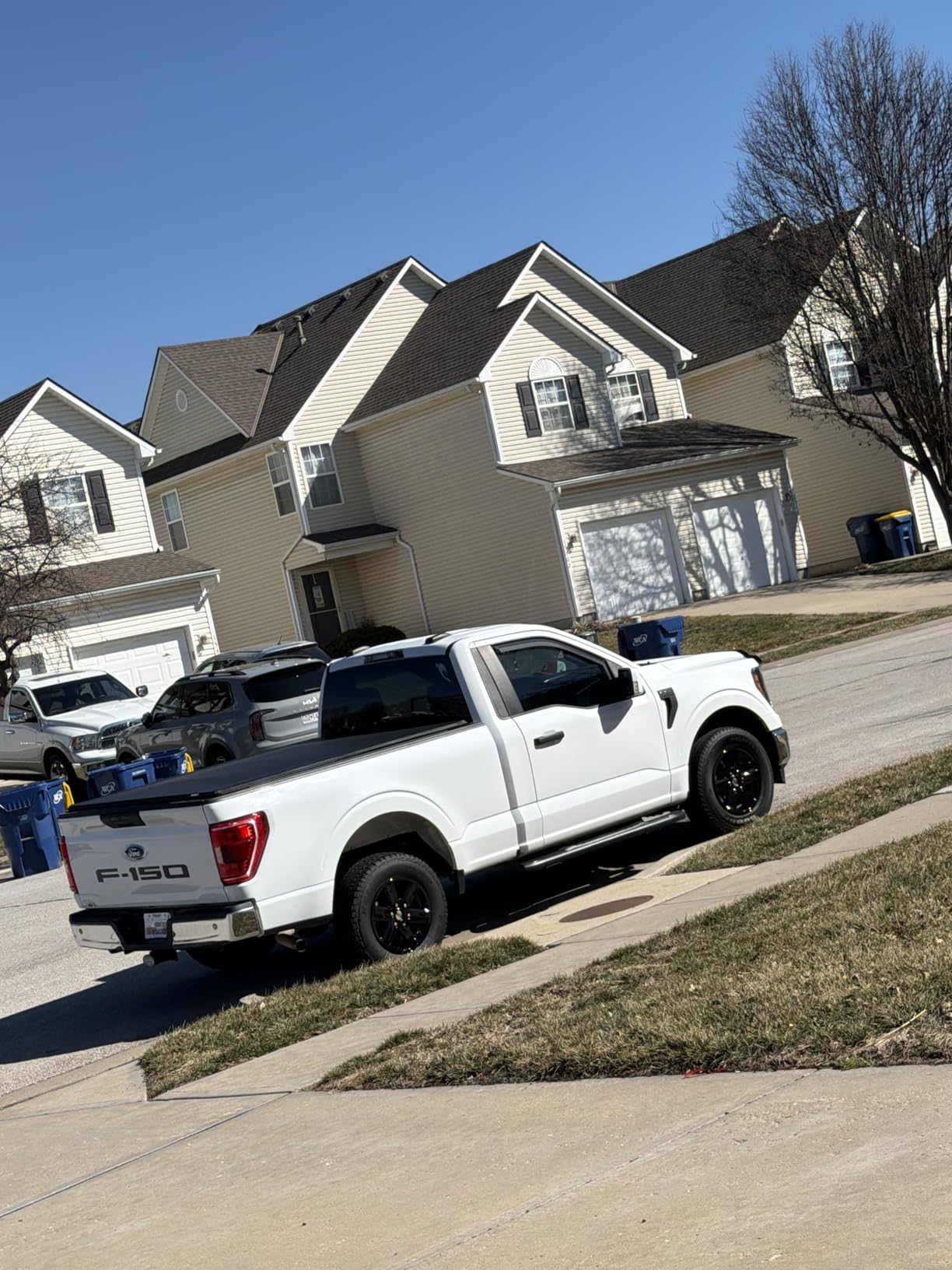 MOSTPLUS 5.5FT Roll-Up Soft Vinyl Truck Bed Tonneau Cover Compatible for 2009-2025 2026 Ford F150 F-150 Short Bed On Top (67Inch) customer photo 2