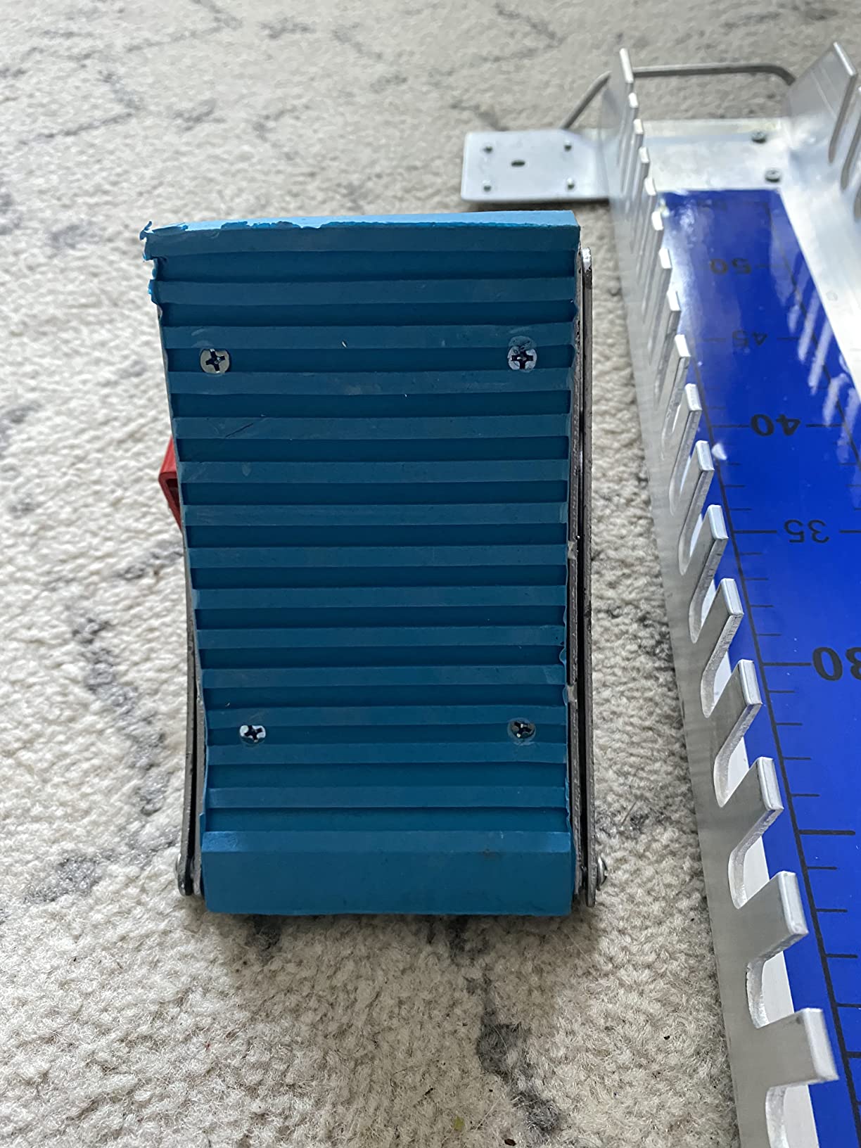 Multi-Function Lightning Starting Block Sprinter Pedals 6 Angle Adjustable Sprinter Track and Field Aluminum Suitable for Plastic Runway Cinder Track customer photo 2