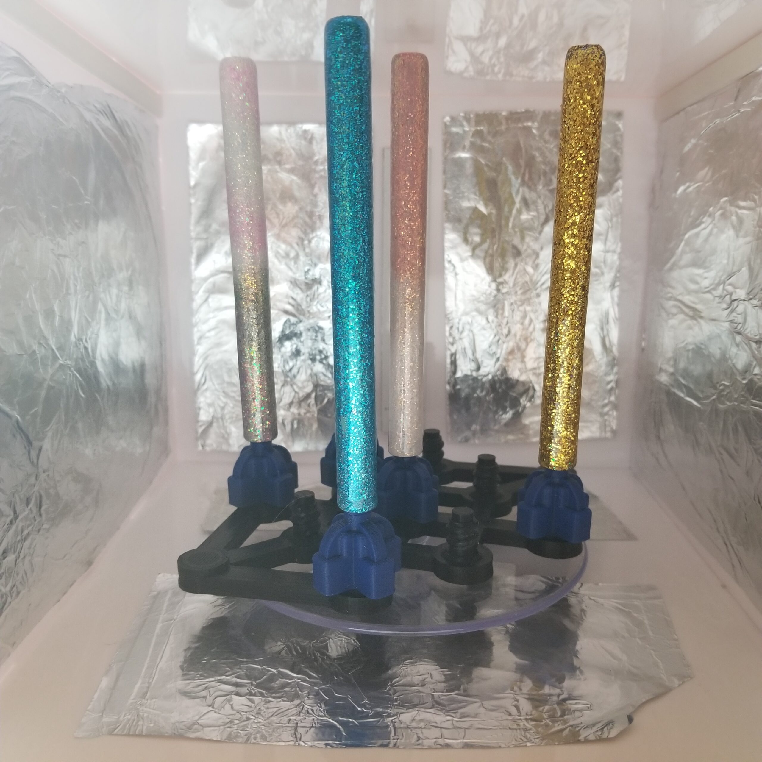 Upgraded SUNLU UV Resin Curing Box Suitable for 405nm Resin Dryer Lamp with Electric Turntable/Adjustable Timer for SLA DLP LCD 3D Printer UV Model customer photo 1