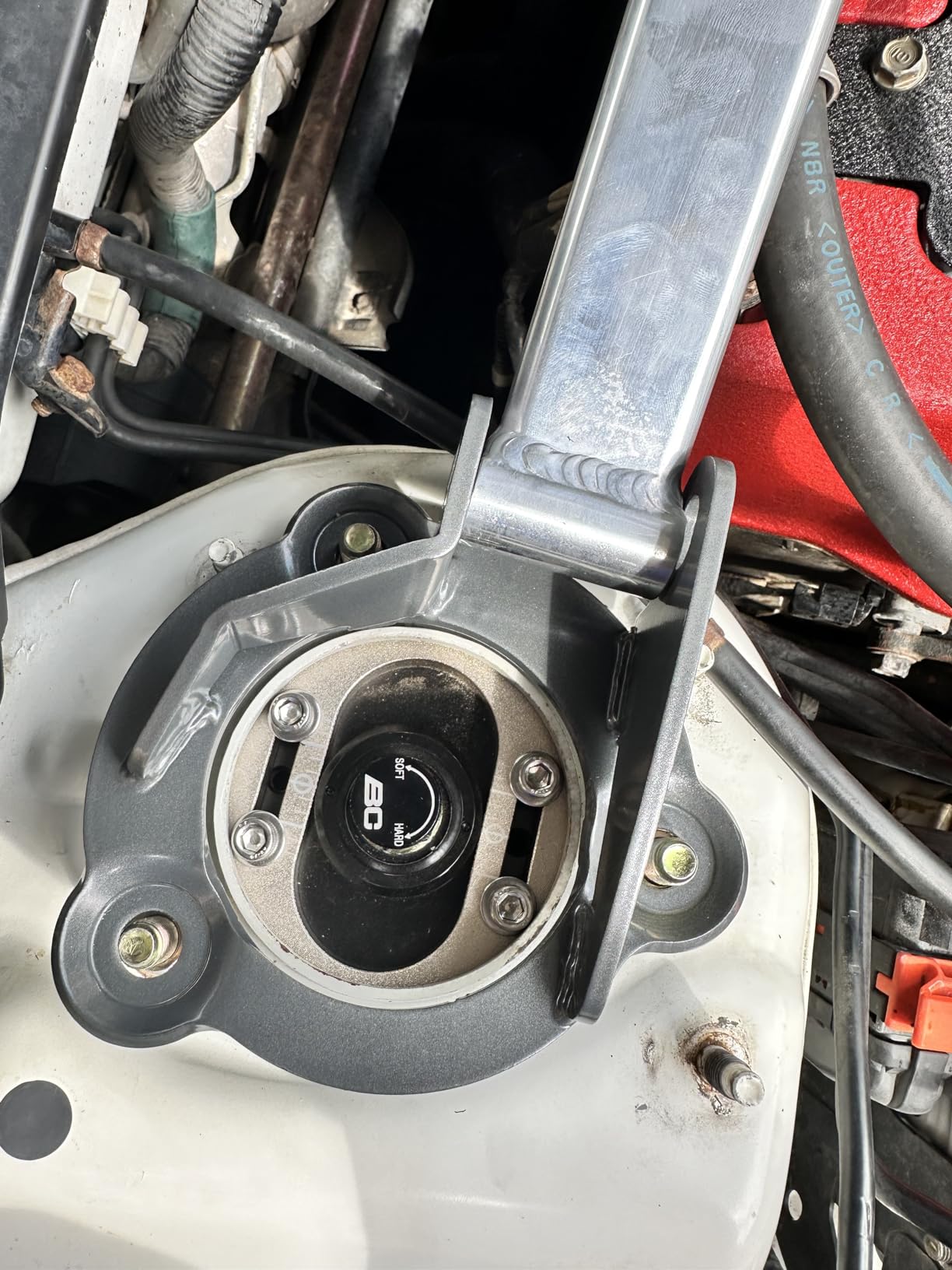 Megan Racing Race Spec Front Upper Strut Tower Brace Bar (MR-SB-AR02FU-1P) customer photo 1