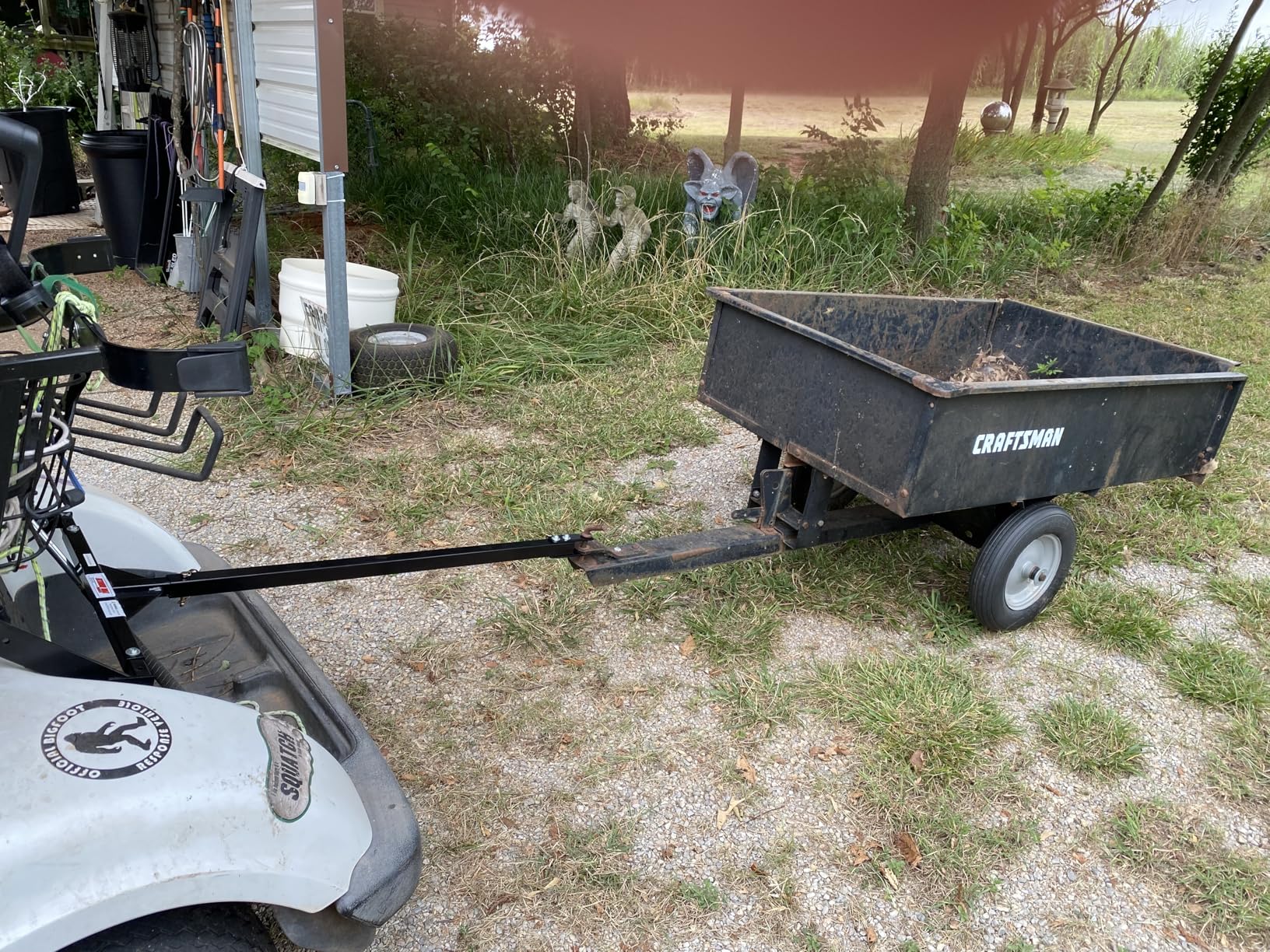 Extreme Max 5001.5849 Universal Sled & Accessory Pin Hitch for UTV/ATV/Snowmobiles & Lawn Tractors customer photo 1