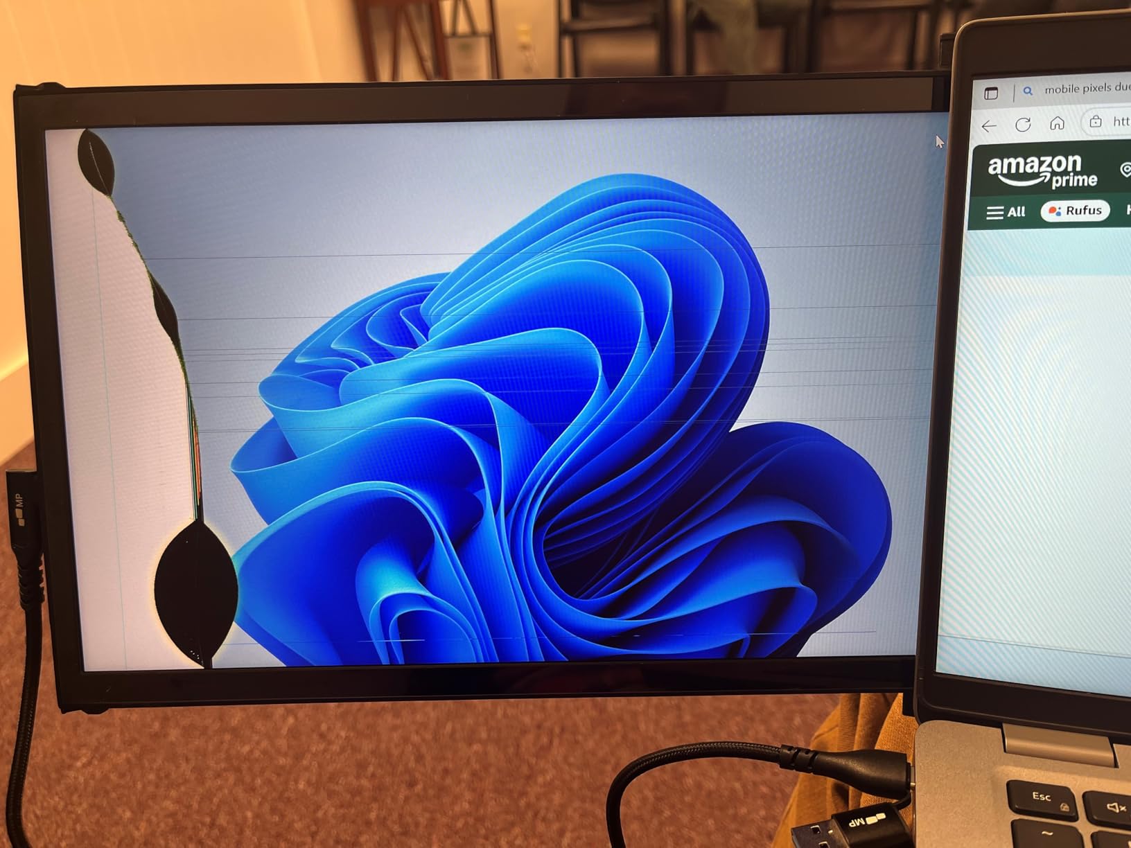 Portable Monitor for Laptops, New Mobile Pixels Duex Plus DS 13.3