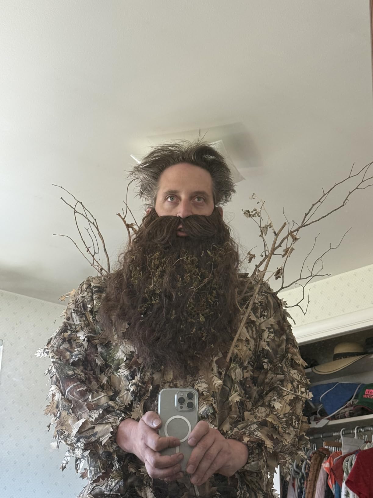 LOOGU Hunting Ghillie Suit, 3D Leafy Camo Suit Military and Shooting Accessories Tactical Gear Clothing customer photo 1