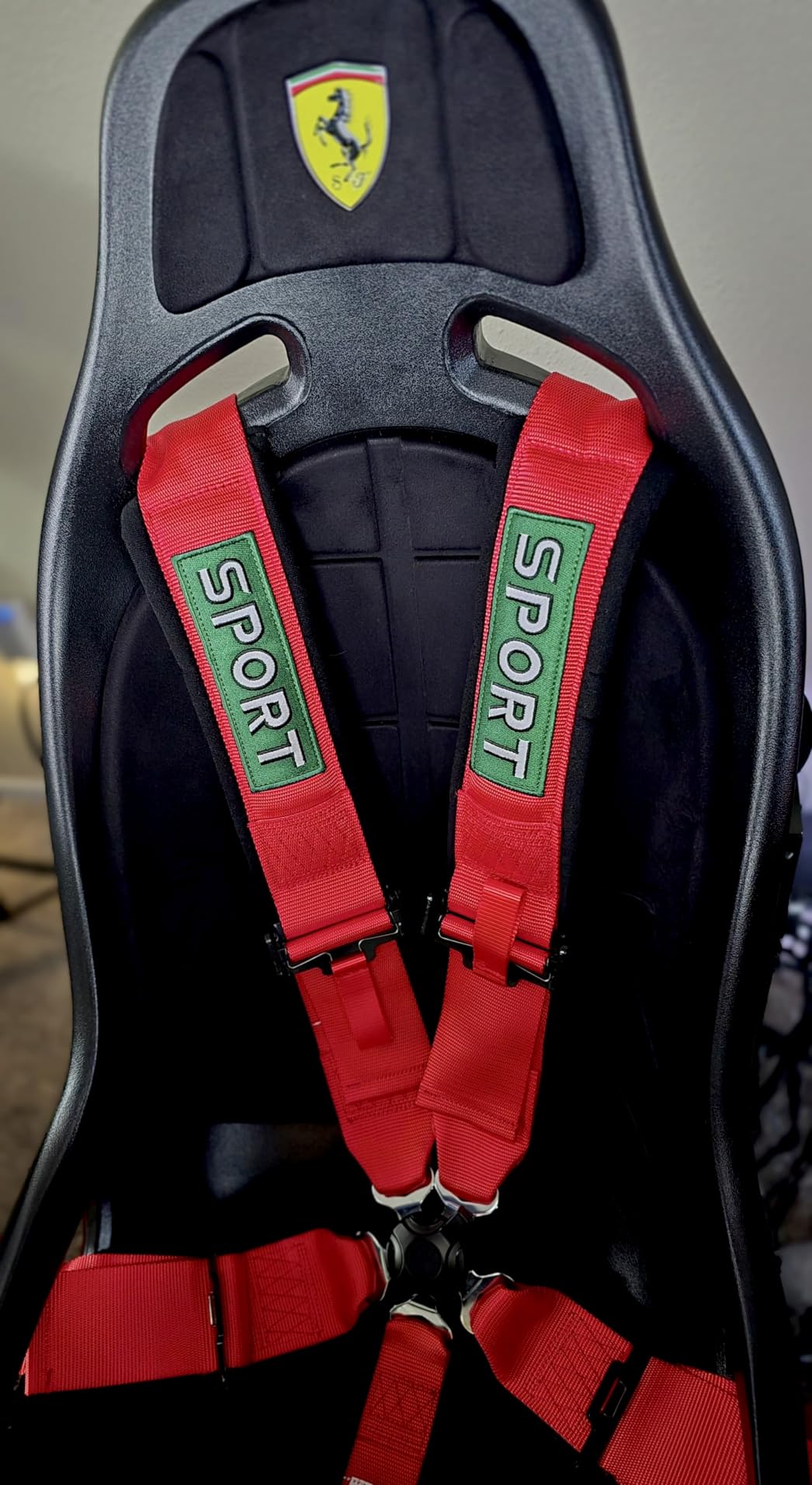 BESTZHEYU 5-Point Racing Harness Set SFI with Ultra Comfort Heavy Duty Shoulder Pads customer photo 2