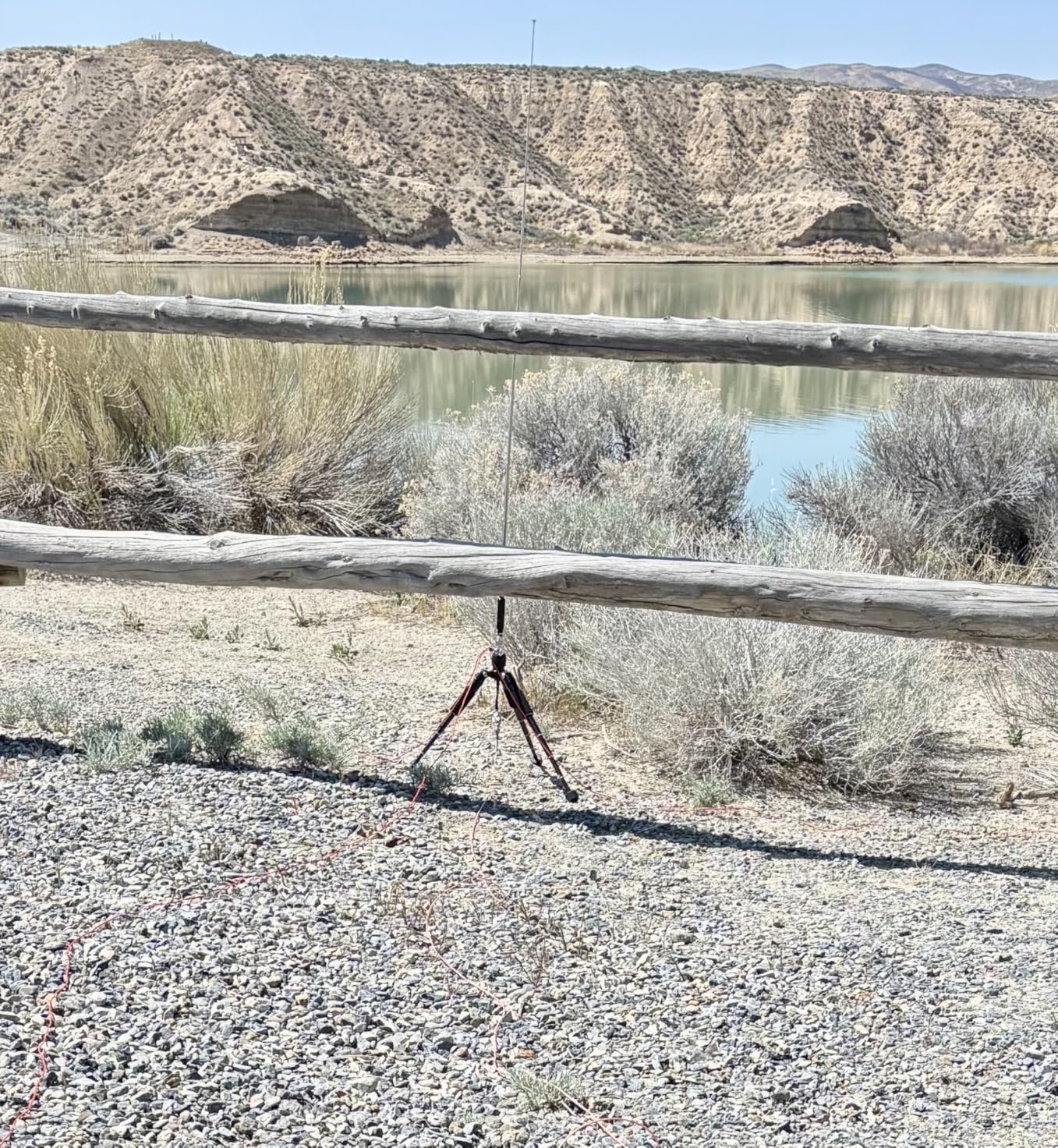 GRA-ULT01 MK3 Portable Antenna Tripod Mast - Lightweight Tower with SO239 Connector for Ham Radio customer photo 1