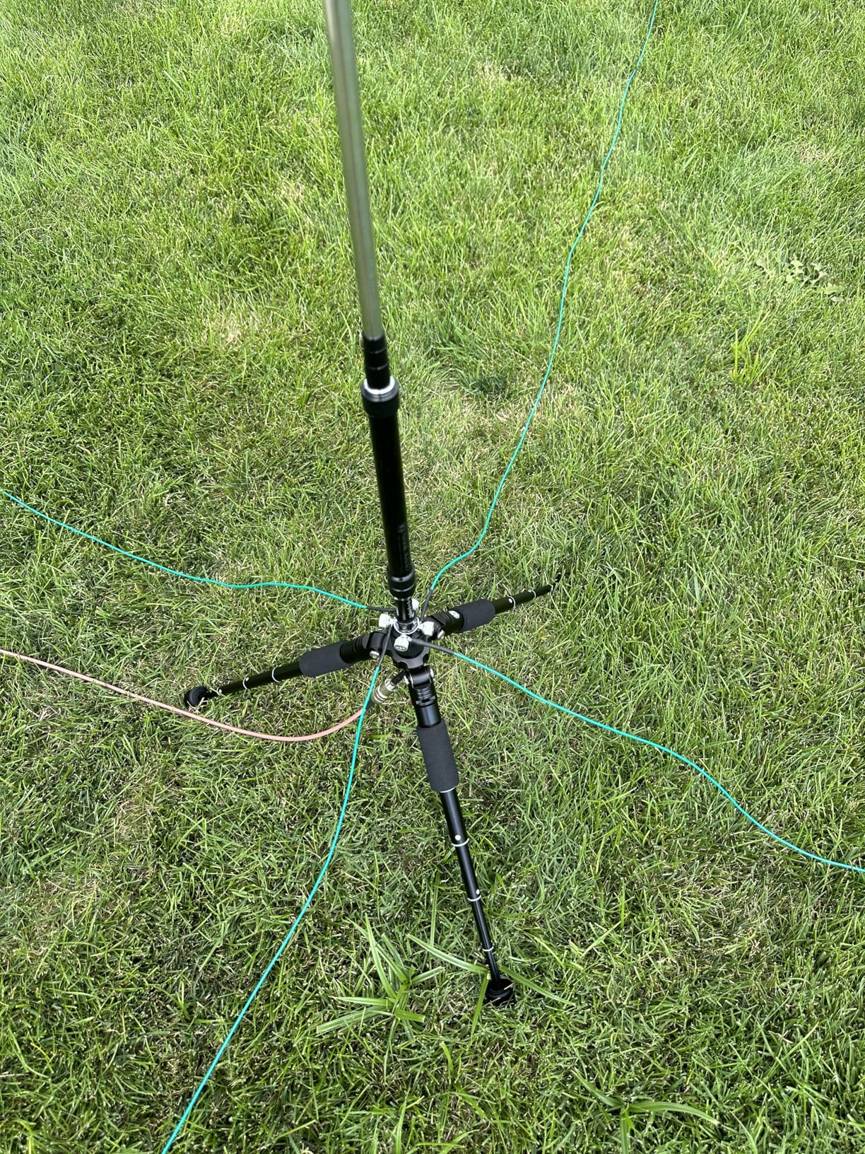 GRA-ULT01 MK3 Portable Antenna Tripod Mast - Lightweight Tower with SO239 Connector for Ham Radio customer photo 2
