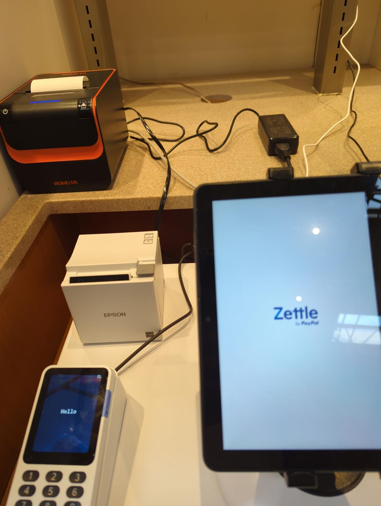 Rongta POS Printer RP332, 80mm Direct Thermal Receipt Printers with Auto Cutter, USB Serial Ethernet Interface, Support Windows/Mac/Linux Cash Drawer, ESC/POS customer photo 2