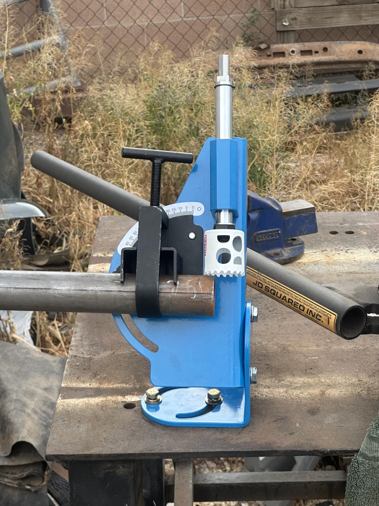 KF5008 2 Inch Hole Saw Pipe Tube Notcher Tubing Notcher - Adjustable up to 60 Degree customer photo 1