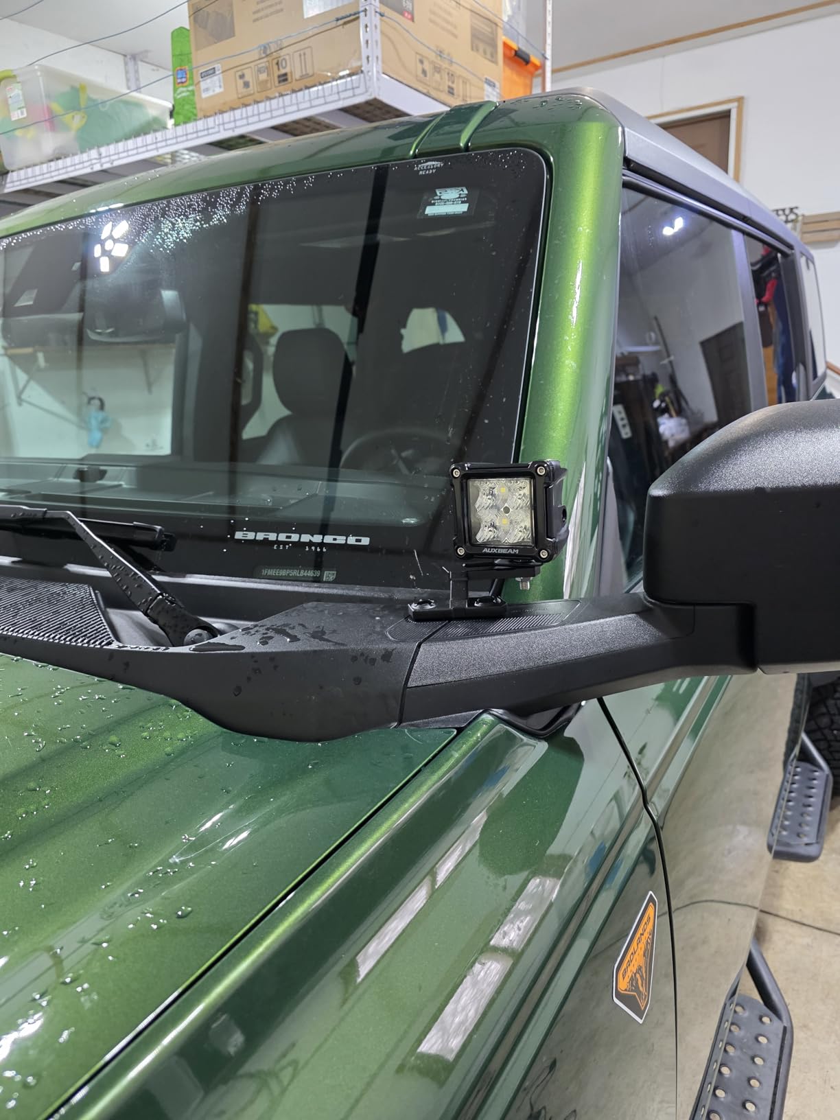 Auxbeam FA Series 3 Inch LED Pods Flood Beam 40W 4800LM Offroad Cube Light Bar Square Ditch Lights Backup Reverse for Trucks, ATVs, UTVs, Jeeps, Cars, Motorcycles, Pair customer photo 1
