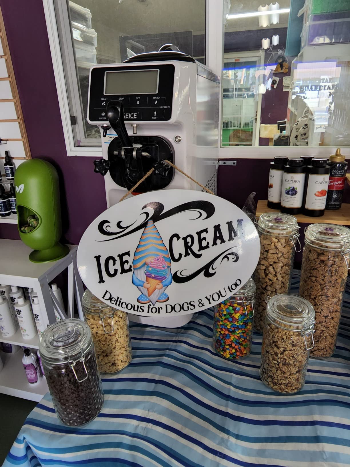 Ice Cream Maker Machine for Home, 5 Inch Screen Soft Serve Ice Cream Machine 3.5 Gals/H Single Flavor Ice Cream Maker with Pre-Cooling Soft Serve Machine with 1.6 Gals Tank for Birthday Party customer photo 2