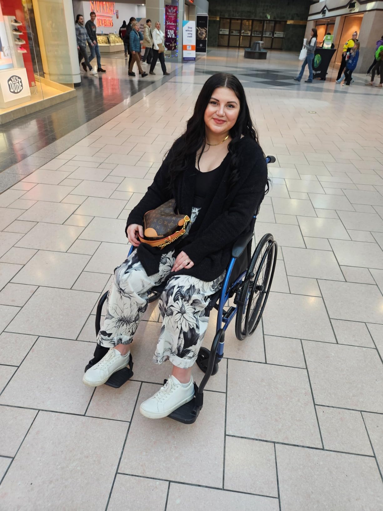 Comfort 24 Lightweight Wheelchair for Adults - Folding Design for Transport with Ergonomic Built-in Adjustable Lumbar Back Support - Compact Frame - 18