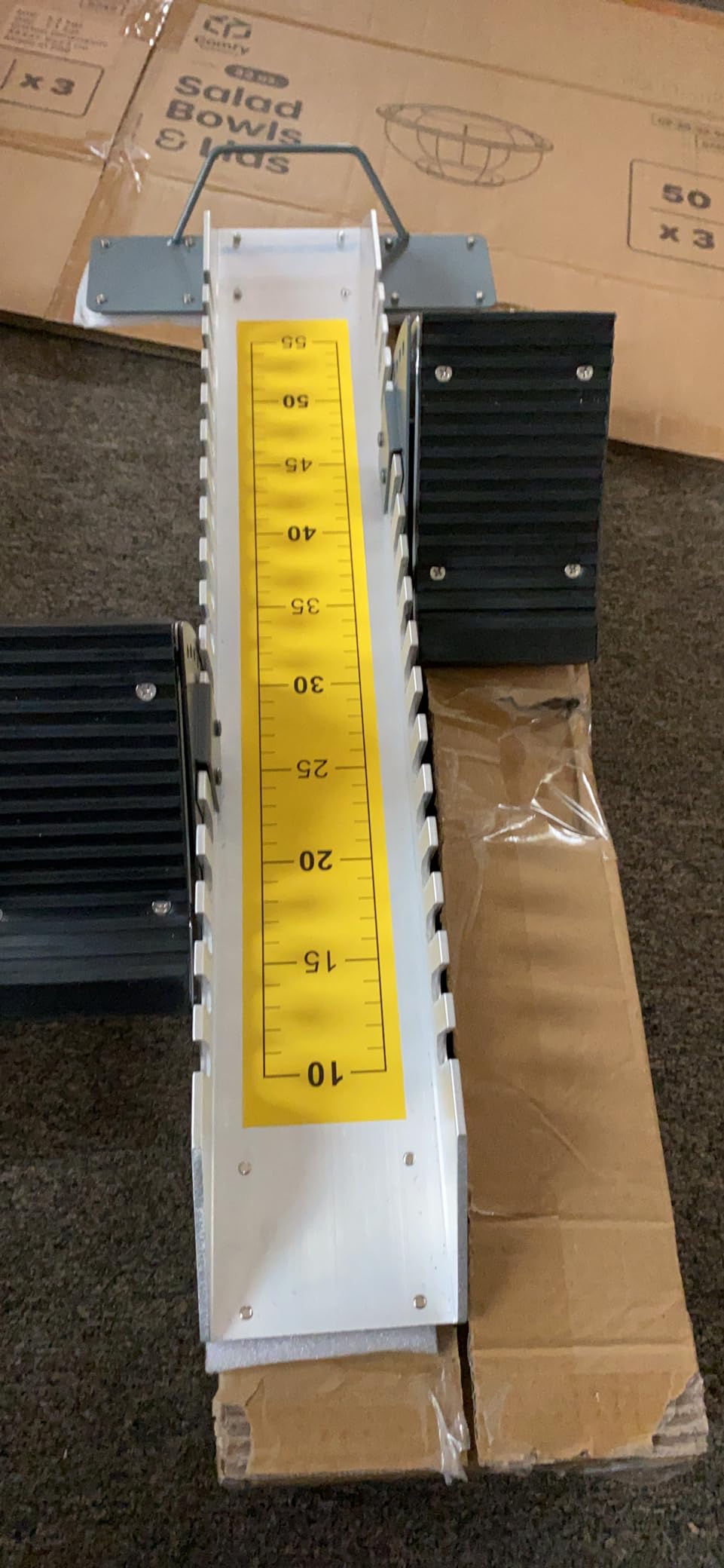 Lightning Starting Blocks Sprinter Pedals 6 Angle Adjustable Sprinters Track and Field Aluminum Suitable for Plastic Runway Cinder Track 25in customer photo 1