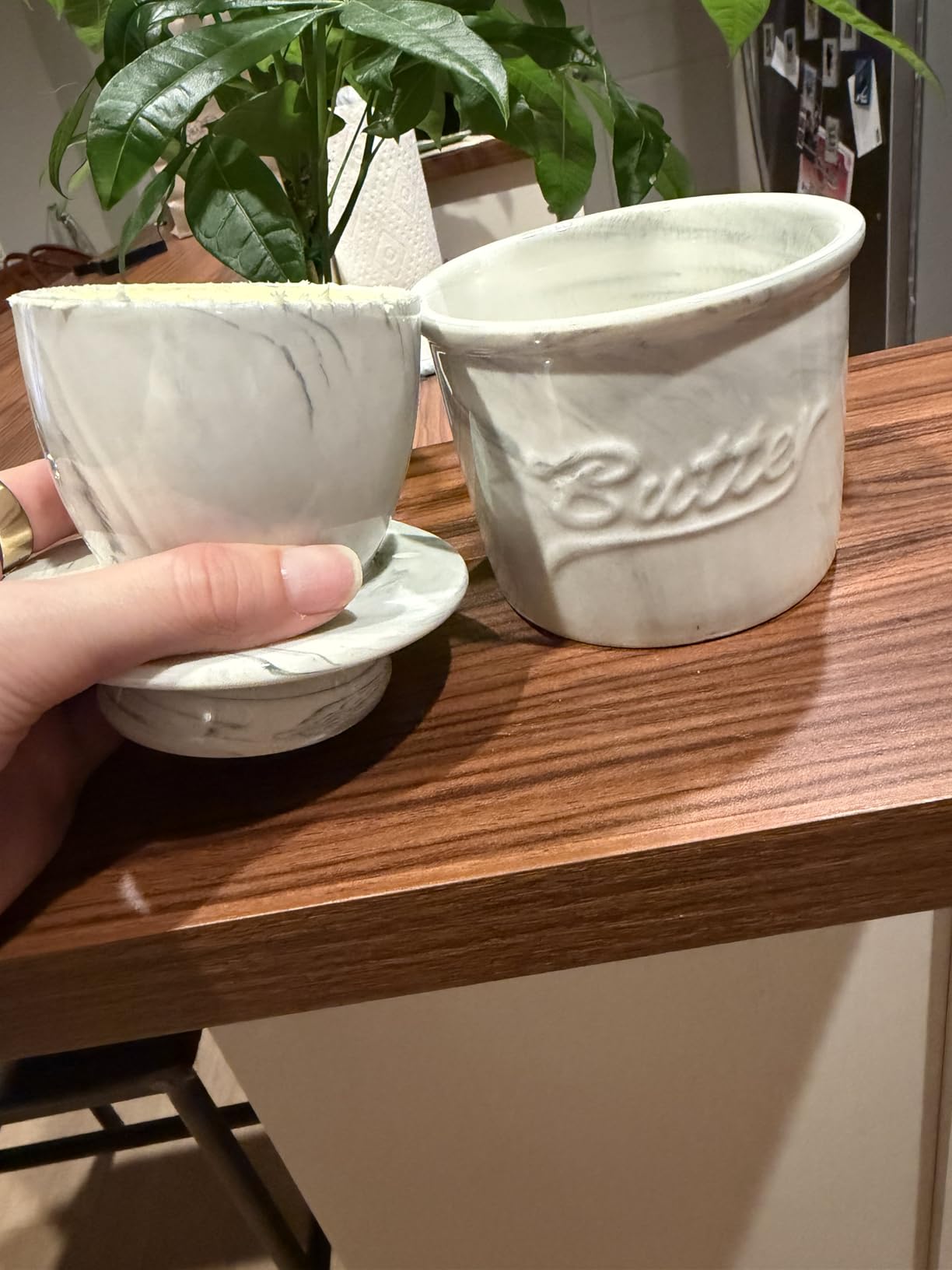 Dazey Butter Churn - Hand Crank Butter Churner- Manual Butter Maker- Beech Wood BUTTER PADDLES INCLUDED (Turn N Churn) customer photo 1