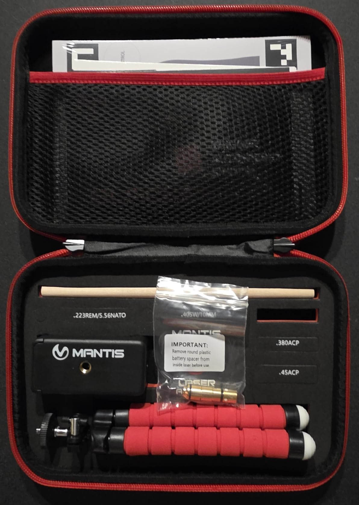 Mantis Laser Academy Training Kit for 9mm, 45 ACP, 380 ACP, 40 S&W | Dry Fire System for Target Practice | Free App, No Subscription | Includes Training Cartridge customer photo 1