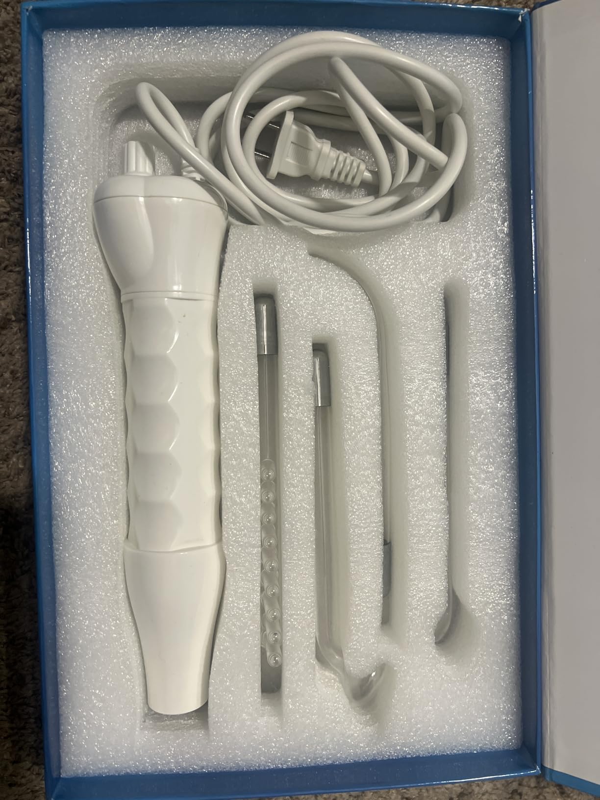 MYSWEETY High Frequency Portable Handheld Facial Skin Care Wand Machine customer photo 2