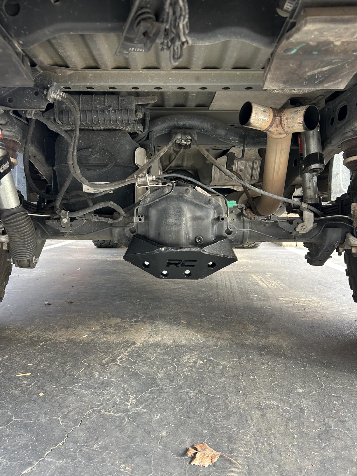 Rough Country Rear M220 Diff Skid Plate for 2018-2022 Jeep Wrangler JL - 10628 customer photo 1