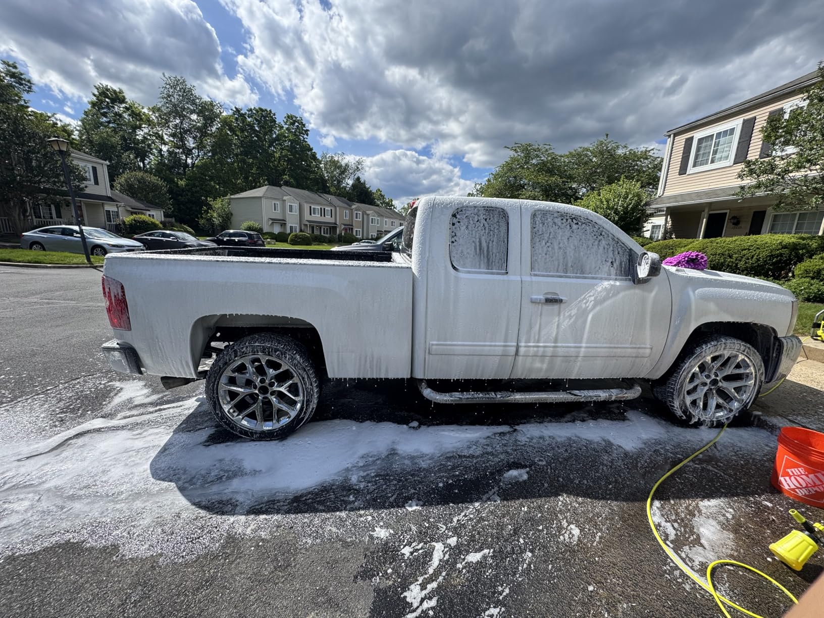 M MINGLE High Pressure Washer Gun Snow Foam Lance, 4000 PSI Cannon Foam Blaster with 1/4