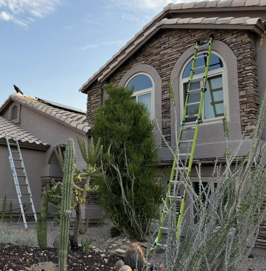 Little Giant Ladders Conquest 2.0, M22, 22ft Multi-Position Fiberglass Ladder, 300 lbs (17122-001) customer photo 1
