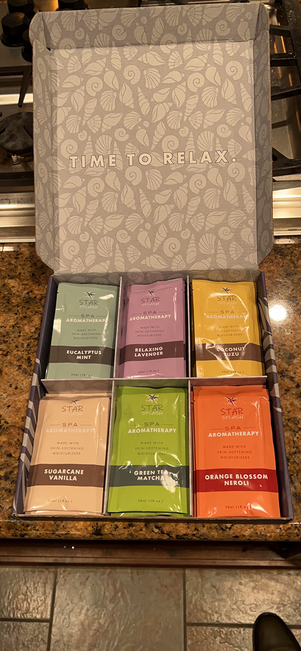 STAR SPLASH Hot Tub Aromatherapy Multipack - Set of 24 Relaxing Bath or Spa Scents Including Lavender, Eucalyptus Mint, Vanilla, Coconut Yuzu, and More customer photo 2