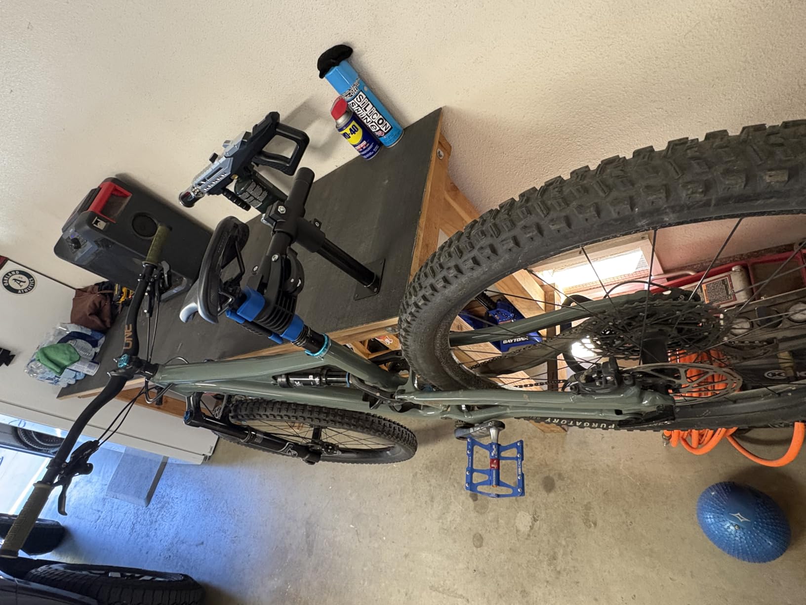 ROCKBROS Bike Repair Stand - Bench Mount Workbench for Road & Mountain Bikes customer photo 1
