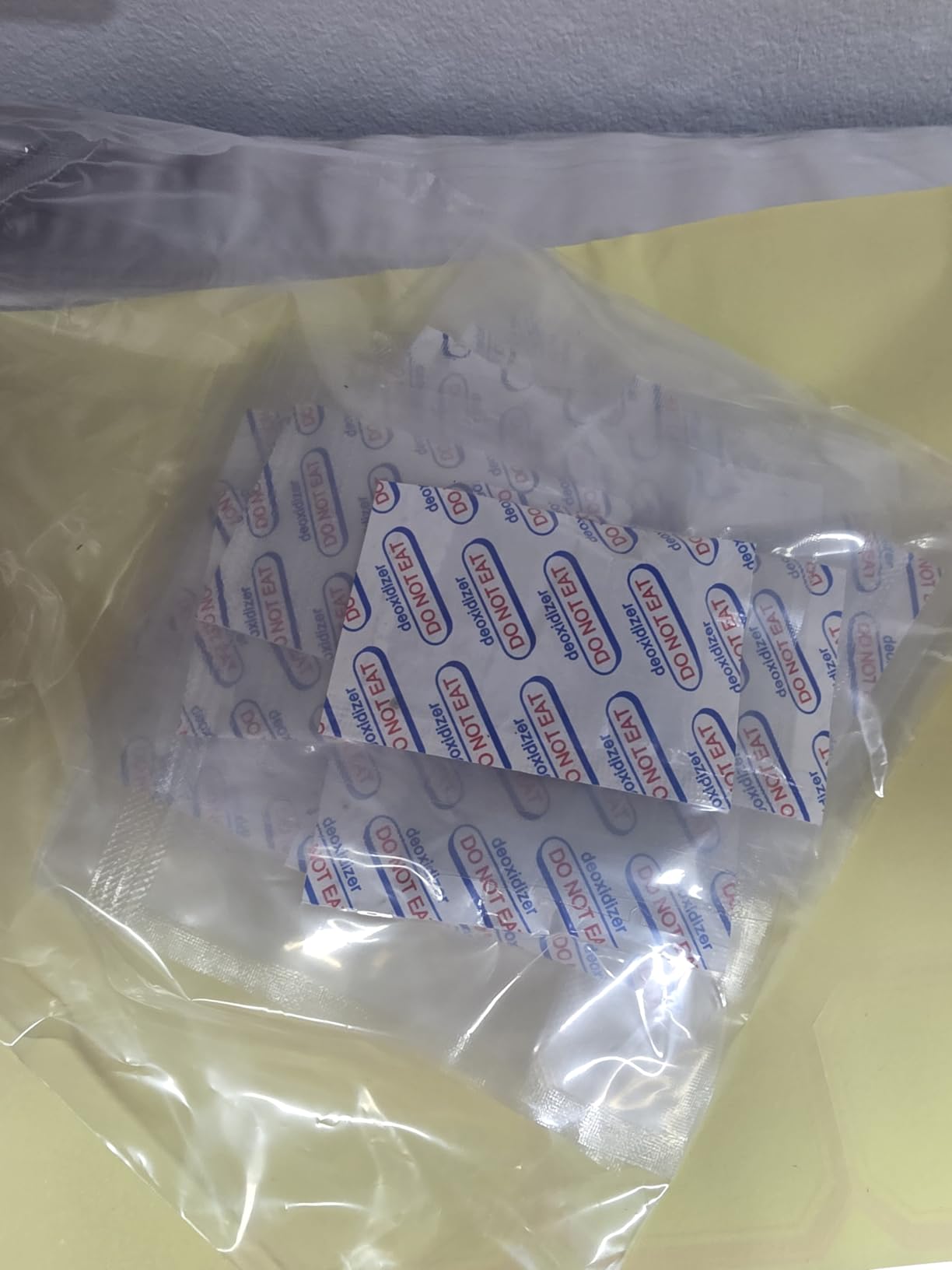 15 Pcs 5 Gallon Mylar Bags for Food Storage, 10.5 Mil Mylar Bags with Oxygen Absorbers 2000cc (15 Single Sealed), Stand-Up Zipper Resealable Bags & Heat Sealable Food Storage Bags + Labels customer photo 1