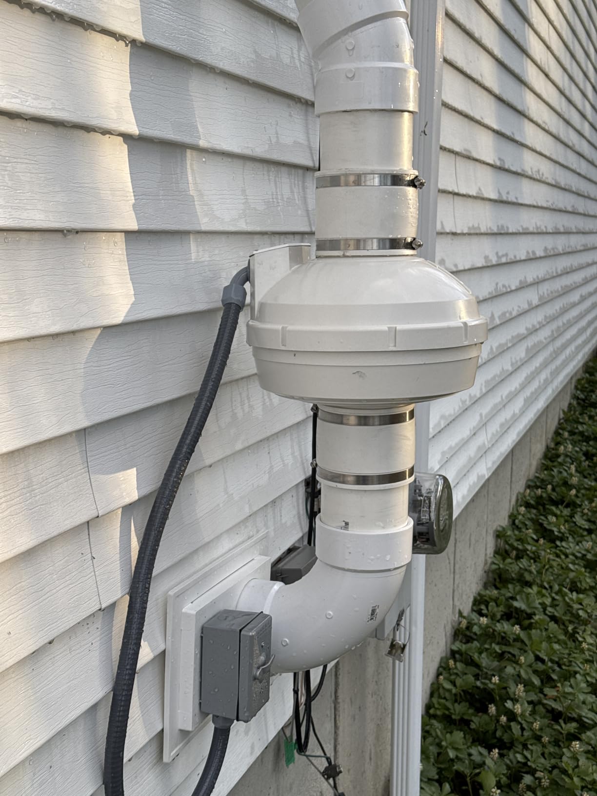 Festa AMG Eagle Radon Fan - Quiet and Energy Efficient 241 CFM Radon Mitigation System Inline Fan - 3
