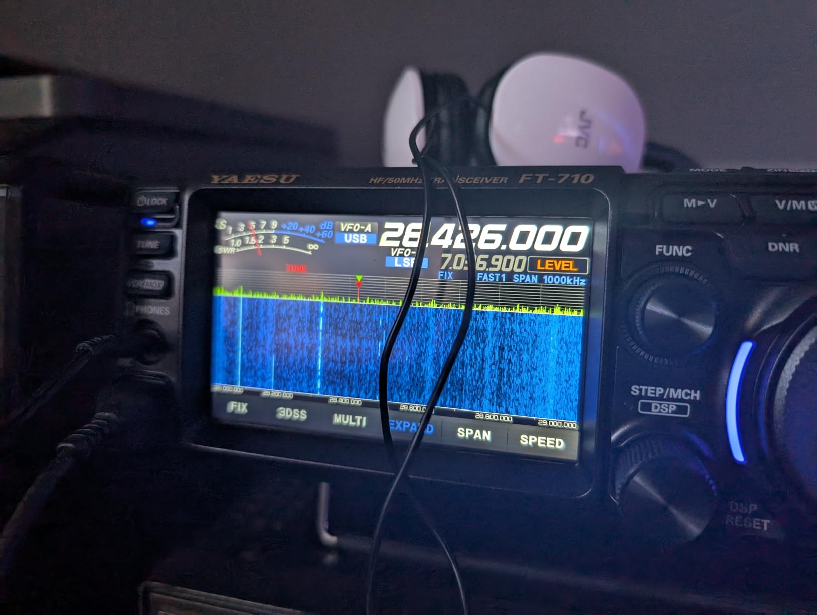 Yaesu FT-710AESS 100 Watt SDR DSP HF and 6M Transceiver customer photo 1