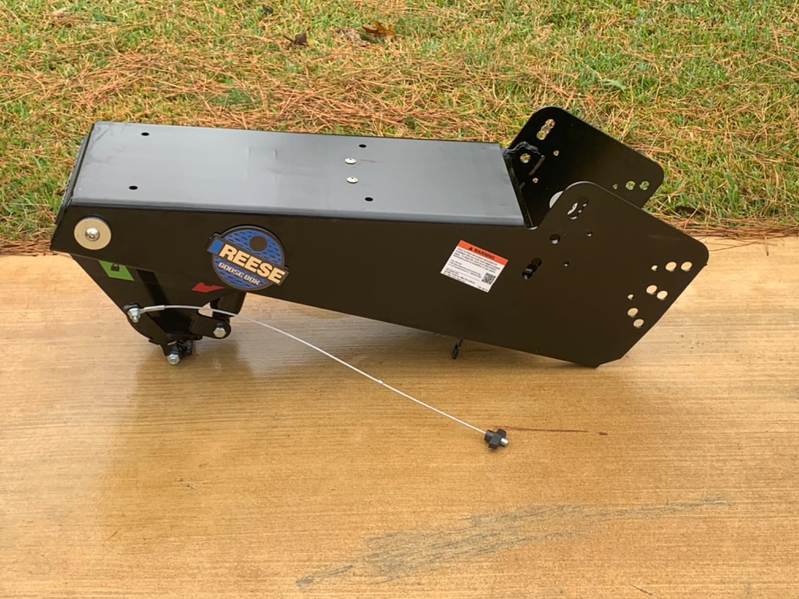Reese 94920 Goose Box 5th Wheel Pin Box, Air Ride 20,000 lbs. Capacity, Fits Lippert (1621, 1716, 0719, Rhino), Fabex PB 600 Series customer photo 2