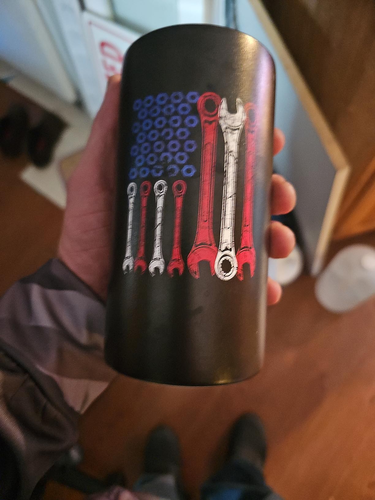 winorax Captain Tumbler Can Cooler 4-in-1 I'm The Captain & I'm Always Right Boating Stainless Steel Cup with Lid 12oz customer photo 1