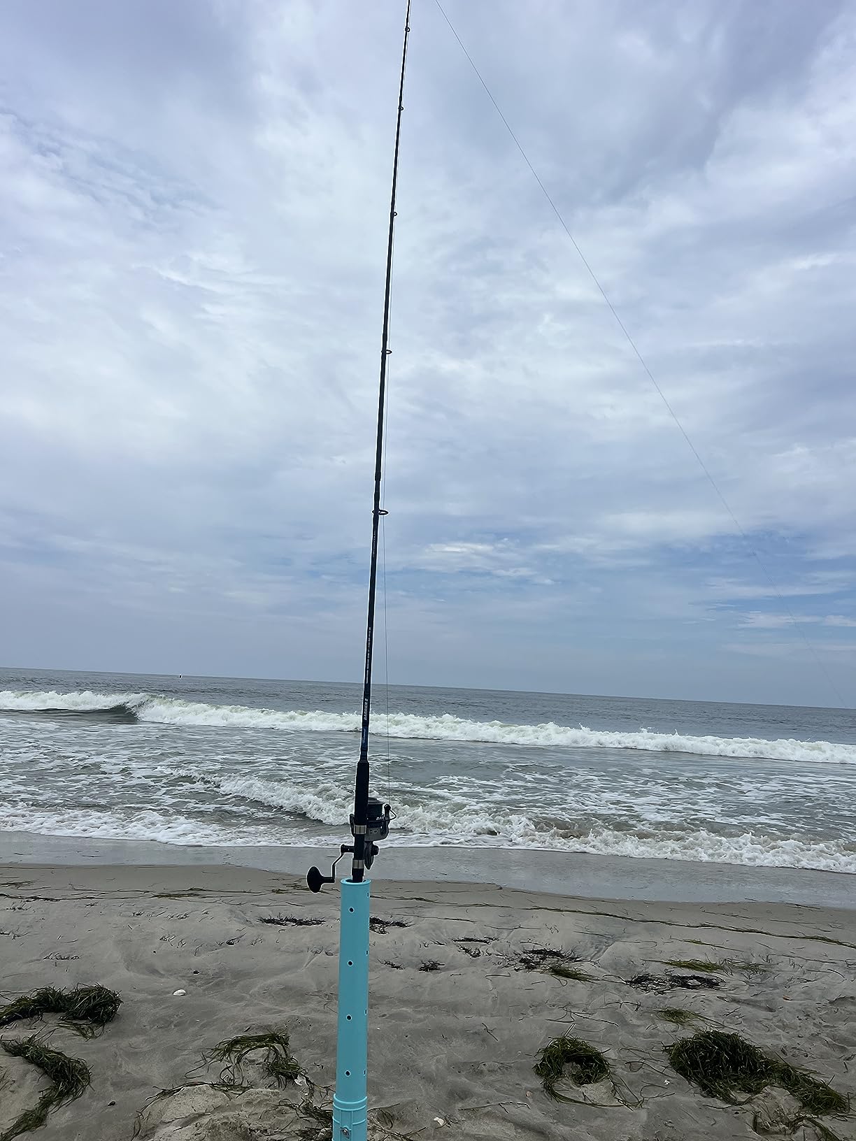 Adjustable Sand Spike Rod Holder, Sand Spike for Surf Fishing-Great for surf, Bank, Beach Fishing, from 24