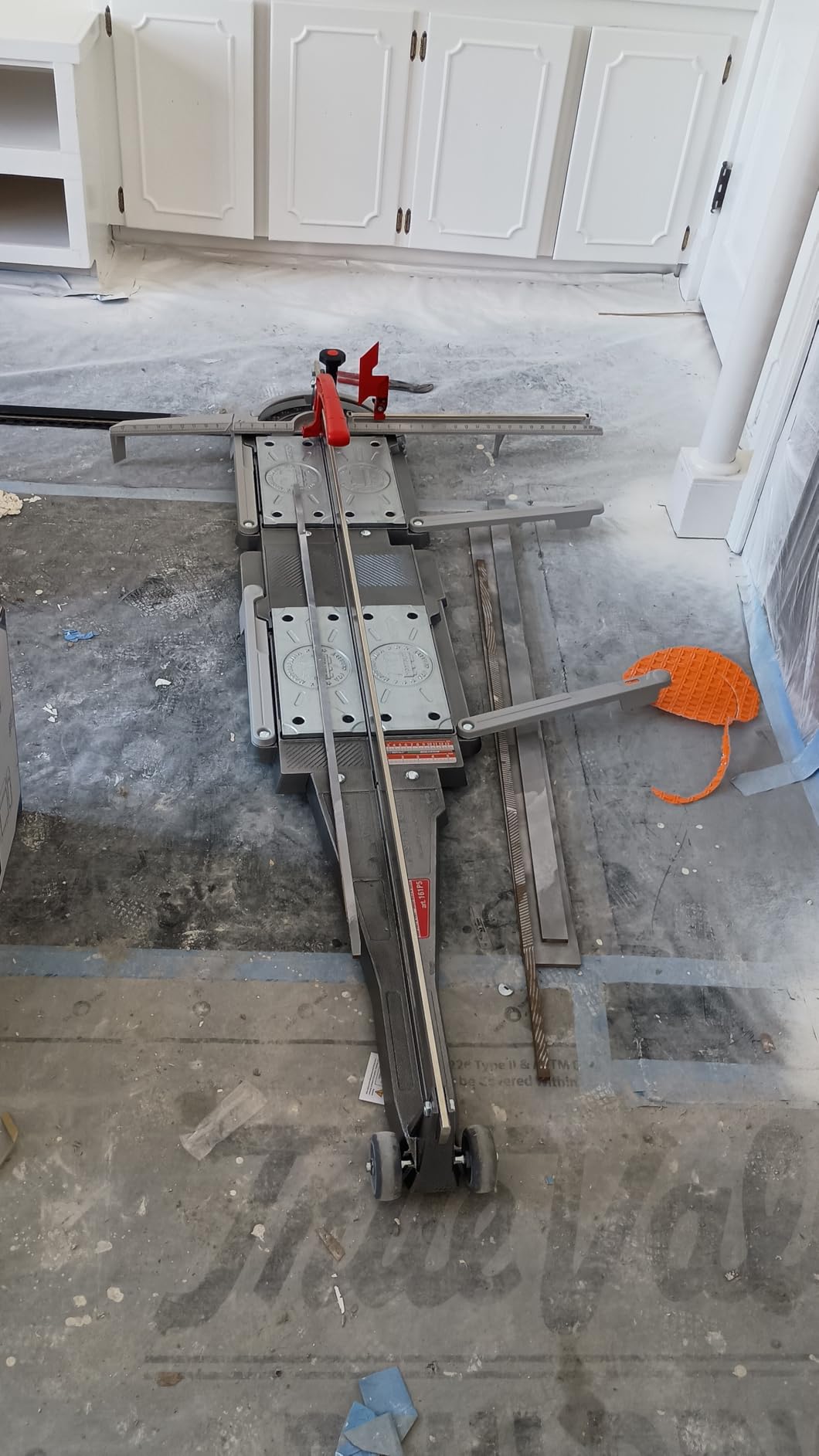 Montolit Masterpiuma 63P5 Power 5 Ergonomic Manual Tile Cutter 24.5