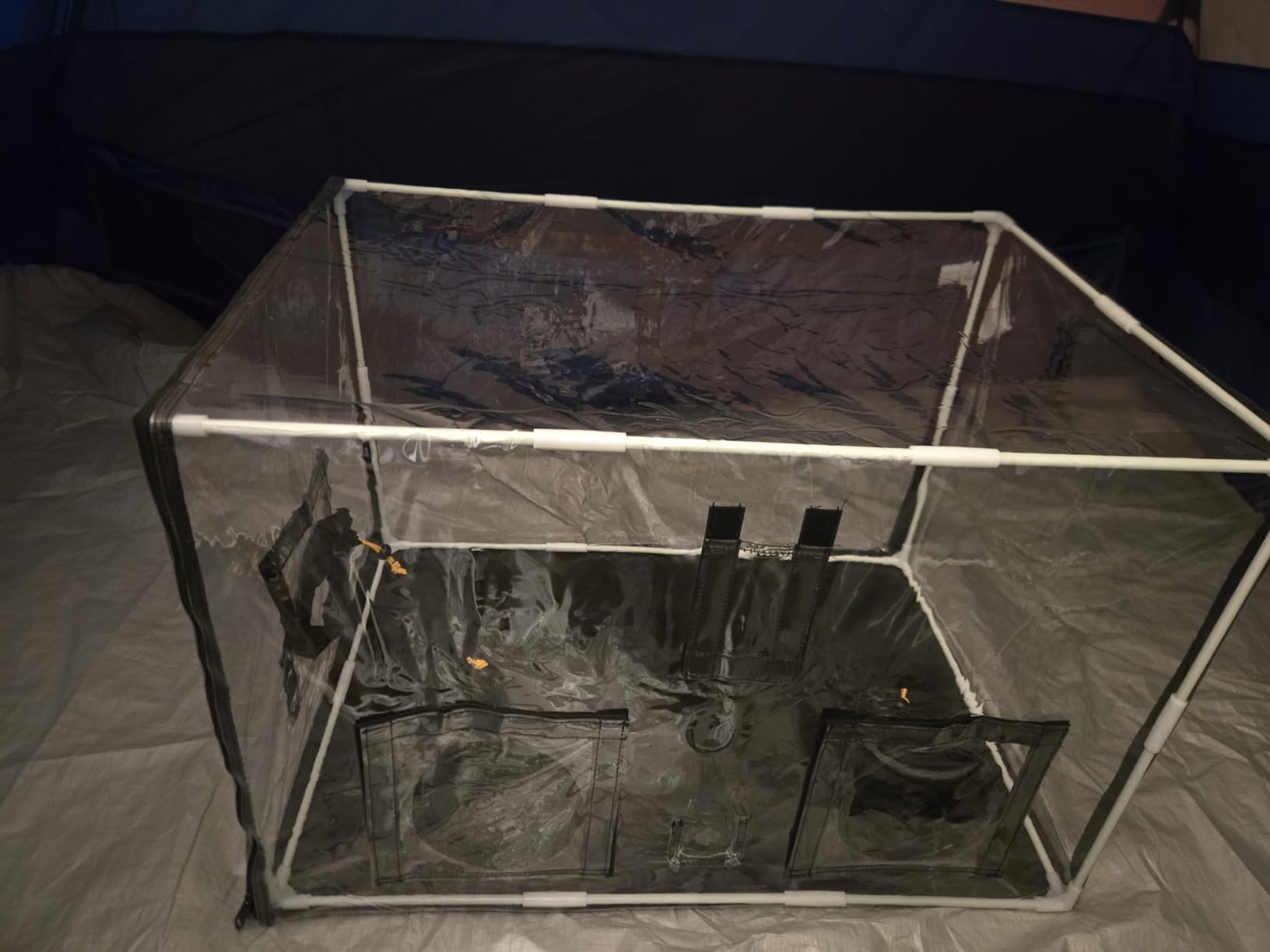 Large Still Air Box Mushroom Mycology Fume Hood Propagation StationsGrow Kit Mushroom Grow Bags Your Monotub Kit Mushroom Planting BagTent for Spores Horticulture Supplies （31.5 * 20.5 * 20.5inch） customer photo 1