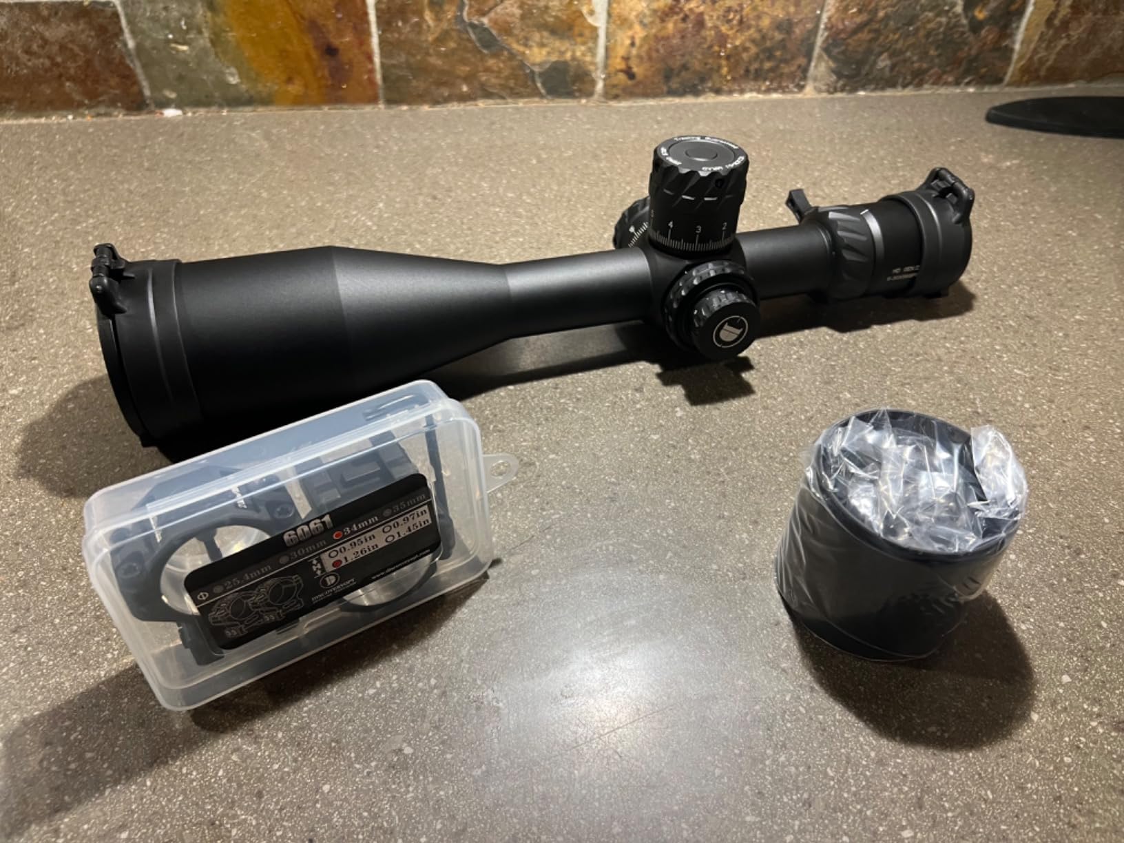 HD 5-30x56 PRS Rifle Optics, First Focal Plane FFP Rifle Scope, Red Illuminated Reticle, Zero Stop 34mm Tube customer photo 2